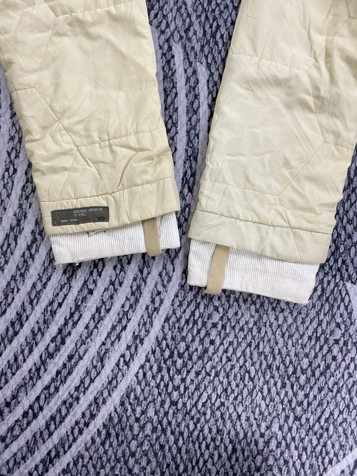Diesel Vintage Diesel Beige Double Pocket Zipper Jacket Size US L / EU 52-54 / 3 - 8 Thumbnail