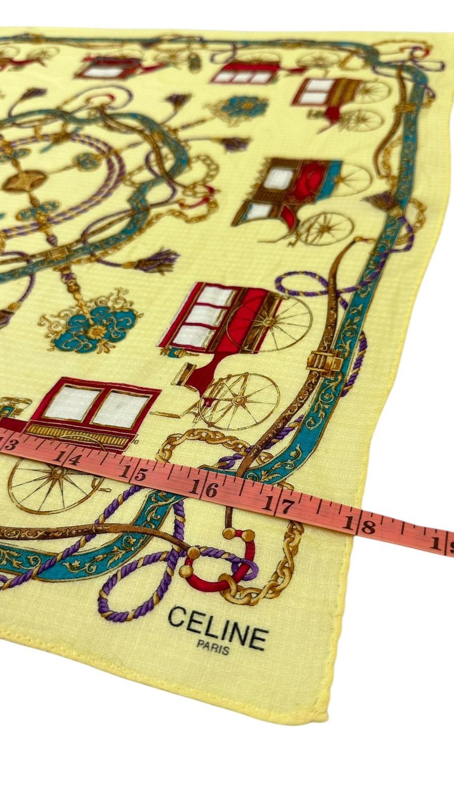 Celine × Vintage Celine Bandana / Handkerchief Size ONE SIZE - 6 Thumbnail