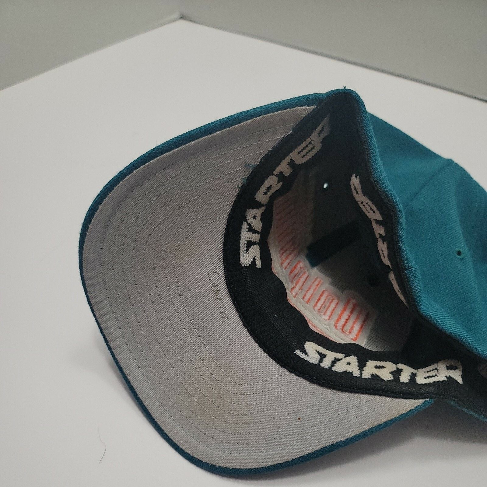 Starter Vtg Pro Line Miami Dolphins Starter Fitted Hat Cap 7 - 7 3/4 Size ONE SIZE - 9 Thumbnail