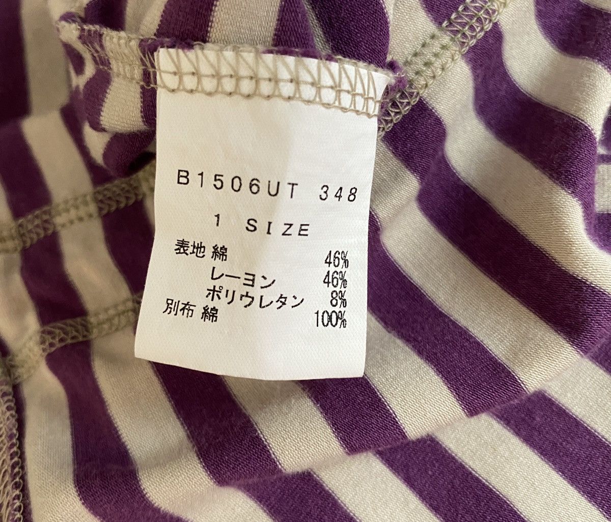 Frapbois × Issey Miyake Vintage Japanese Brand Frapbois Stripe T-Shirt 2000s Size US M / EU 48-50 / 2 - 7 Thumbnail