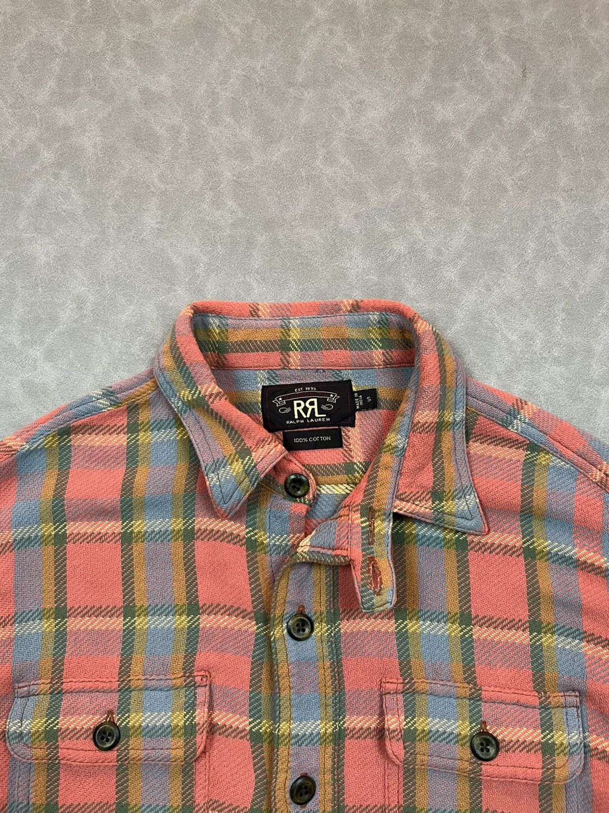 RRL Ralph Lauren 90s RRL plaid button up shirt Size US M / EU 48-50 / 2 - 4 Thumbnail