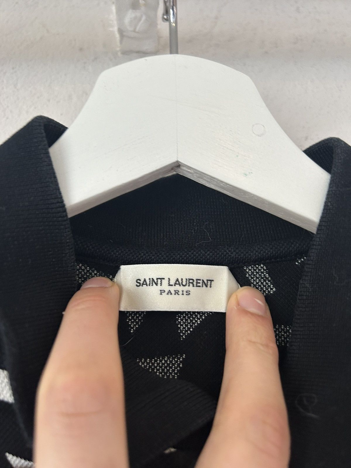 Saint Laurent Paris SS15 Polo Shirt Size US M / EU 48-50 / 2 - 2 Thumbnail