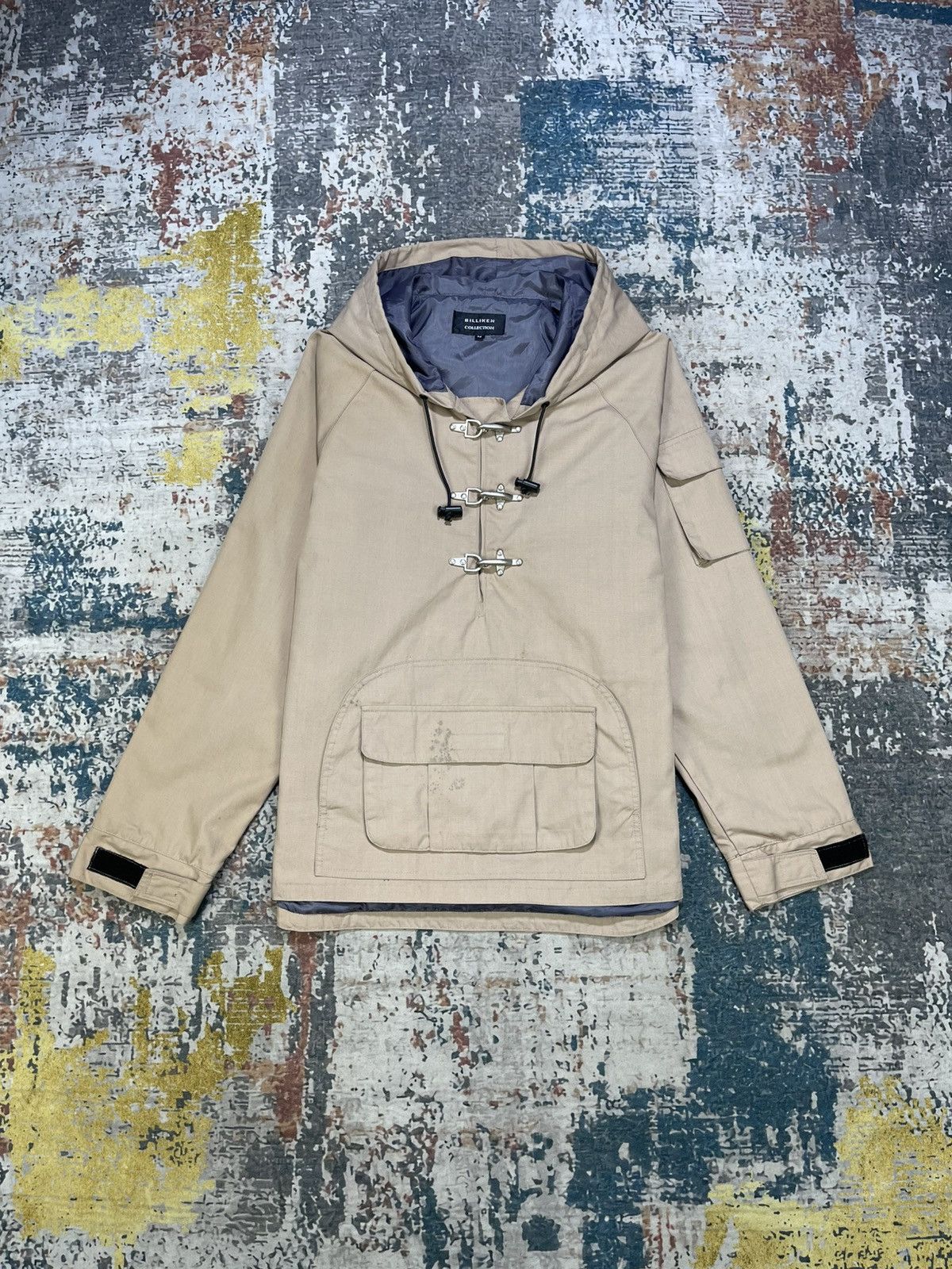 Vintage Billiken Collection Toggle Closure Anorak Pullover Size US S / EU 44-46 / 1 - 1 Thumbnail