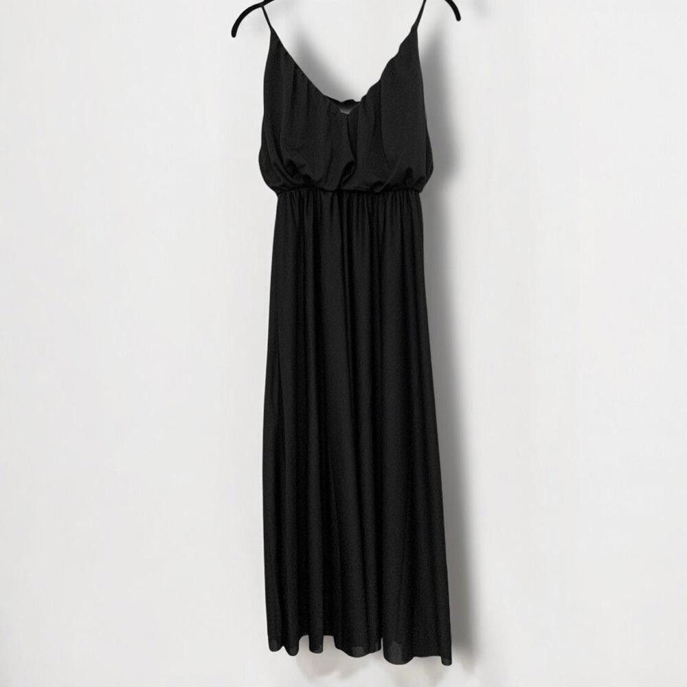 Asos Elegant Black Maxi Dress by ASOS Size XS / US 0-2 / IT 36-38 - 4 Thumbnail