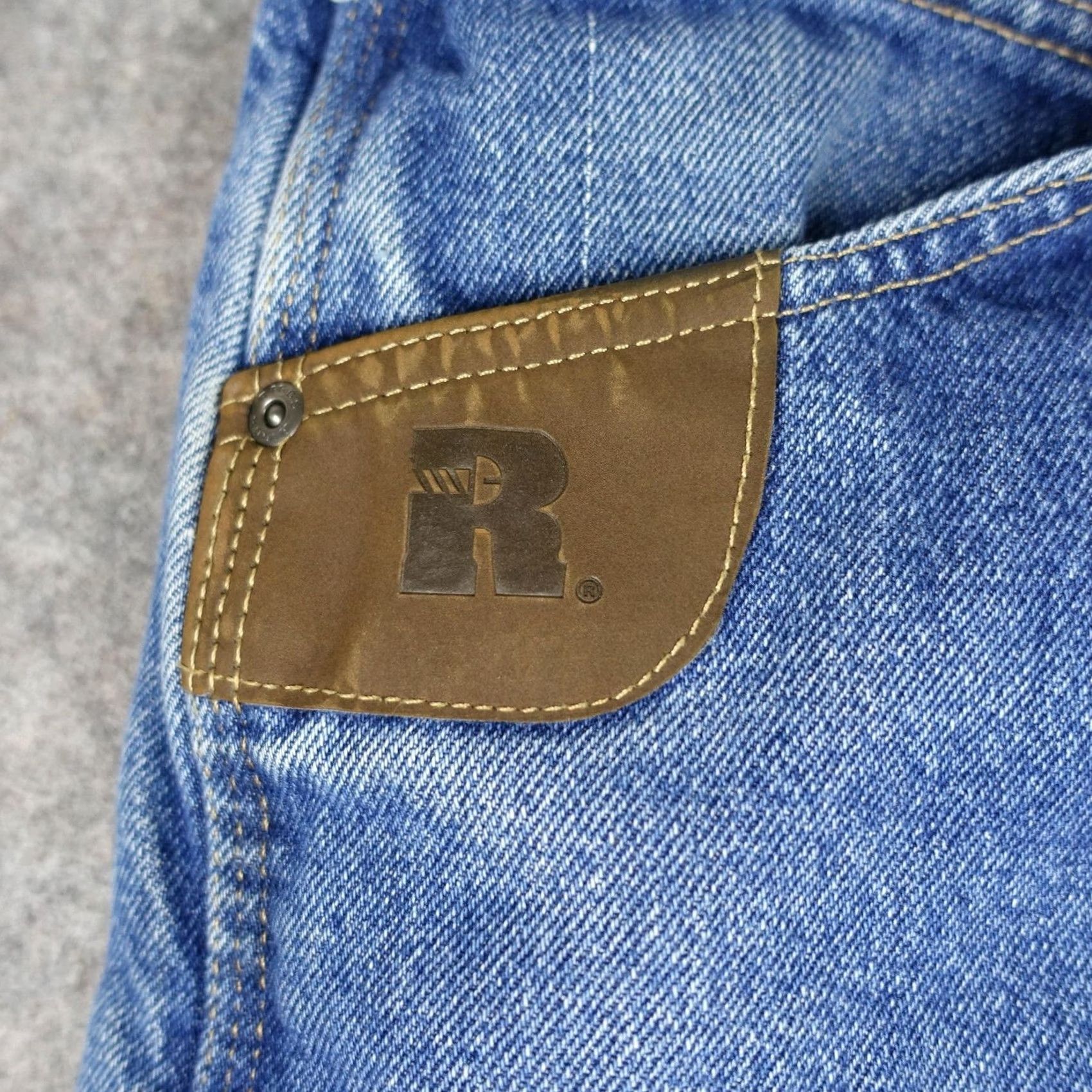 Wrangler Wrangler Riggs Workwear Jeans Mens 36x33 Blue Med Wash Relaxed Lined Insulated Size US 36 / EU 52 - 3 Thumbnail