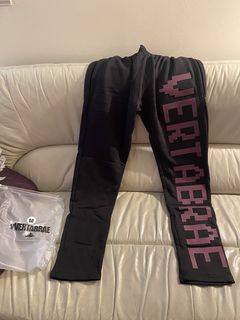Vertabrae Sweatpants Grey/Pink