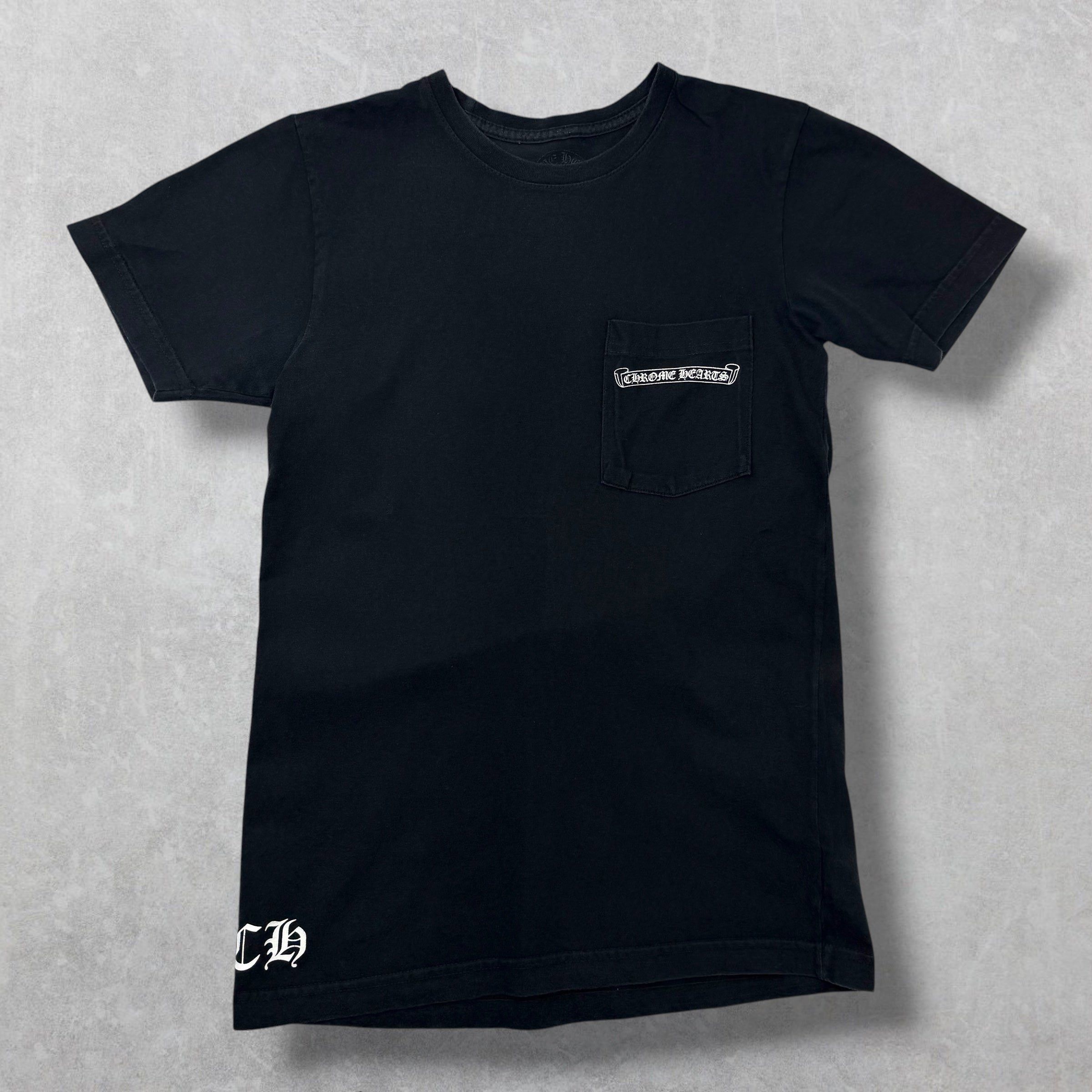 Chrome Hearts Chrome Hearts Monogram Fleur Black Tee S Size US S / EU 44-46 / 1 - 1 Thumbnail