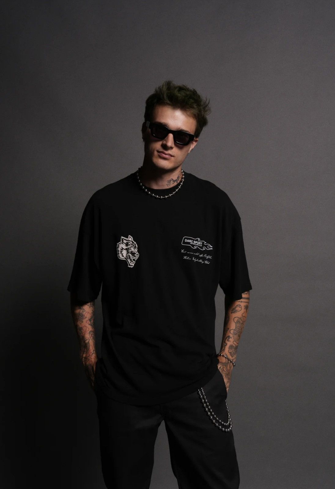 Darc Sport BANE FOREVER "PREMIUM" OVERSIZED TEE IN BLACK Size US S / EU 44-46 / 1 - 3 Thumbnail
