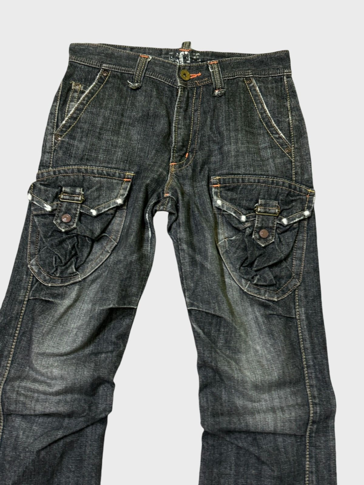 Edwin FLARE EDWIN DISTRESSED TACTICAL 3D MULTIPOCKET Size US 30 / EU 46 - 5 Thumbnail
