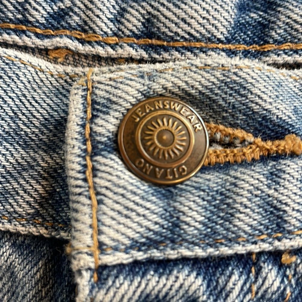 Vintage 90s Vintage Gitano Jeans Mid Rise Straight Leg 30” waist Rig Size 30" / US 8 / IT 44 - 4 Thumbnail