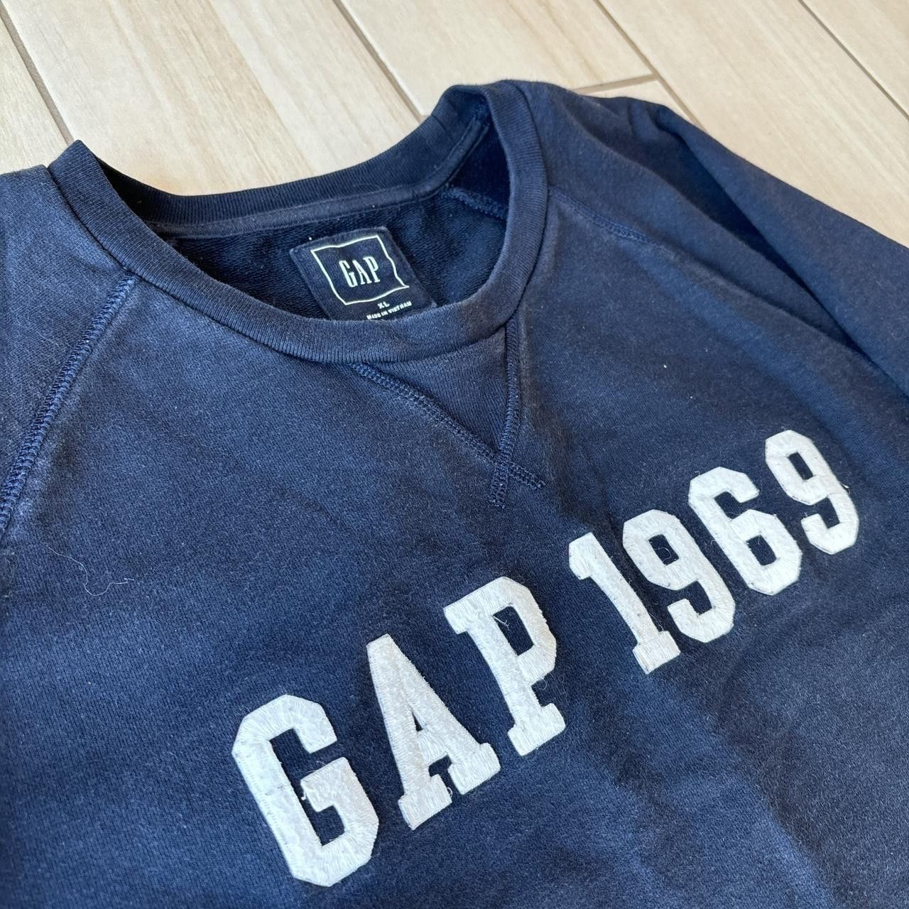 Gap × Vintage Navy blue GAP 1969 Crewneck Size US XL / EU 56 / 4 - 2 Thumbnail