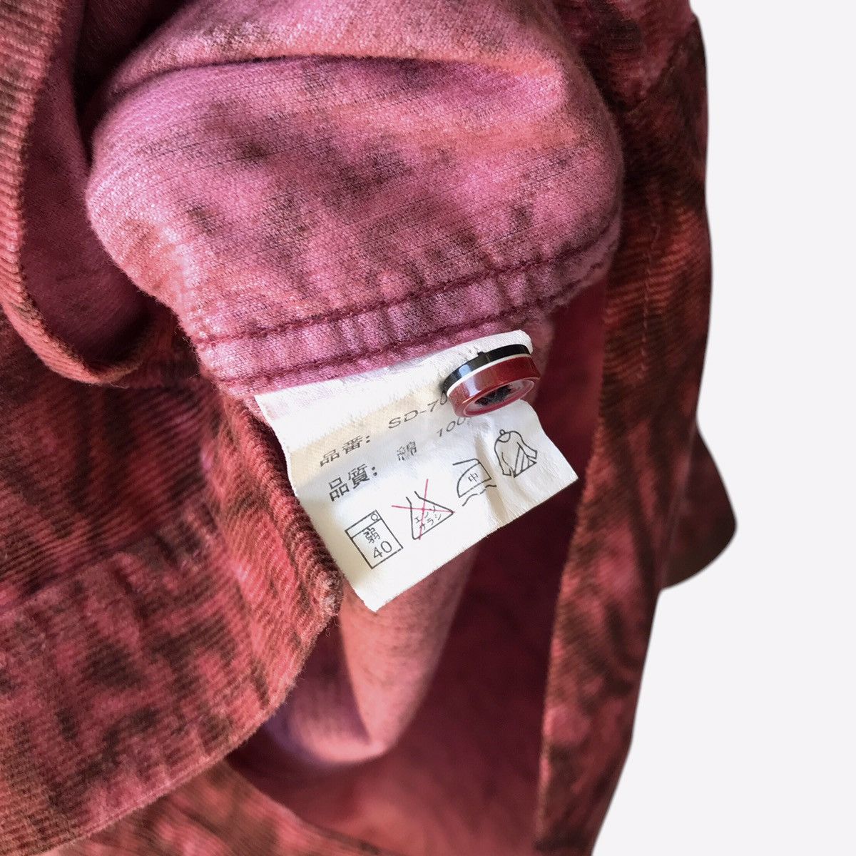Japanese Brand × semanticdesign Semantic Design Japan Full Print Corduroy Shirt Size US L / EU 52-54 / 3 - 9 Thumbnail
