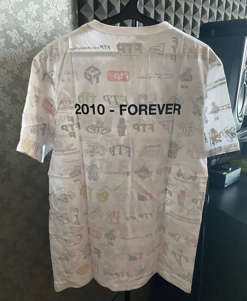 Fuck The Population FTP - 13 YEAR ANNIVERSARY TEE Size US L / EU 52-54 / 3 - 6 Thumbnail