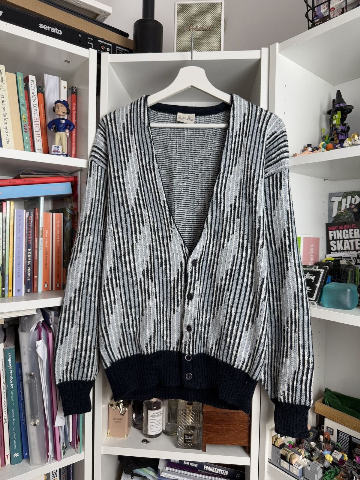 Coogi × Vintage Vintage y2k multicolour printed button up cardigan sweater M Size US M / EU 48-50 / 2 - 1 Thumbnail