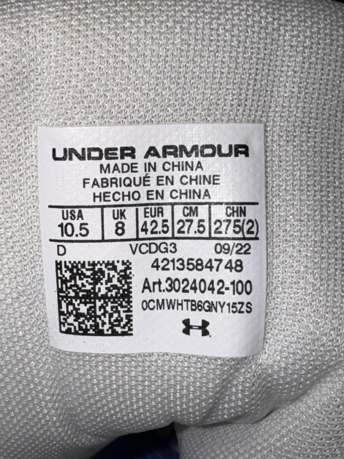 Under Armour Size 10.5 - Under Armour Highlight Ace White Breeze Silver W Size US 10.5 / IT 40.5 - 7 Thumbnail