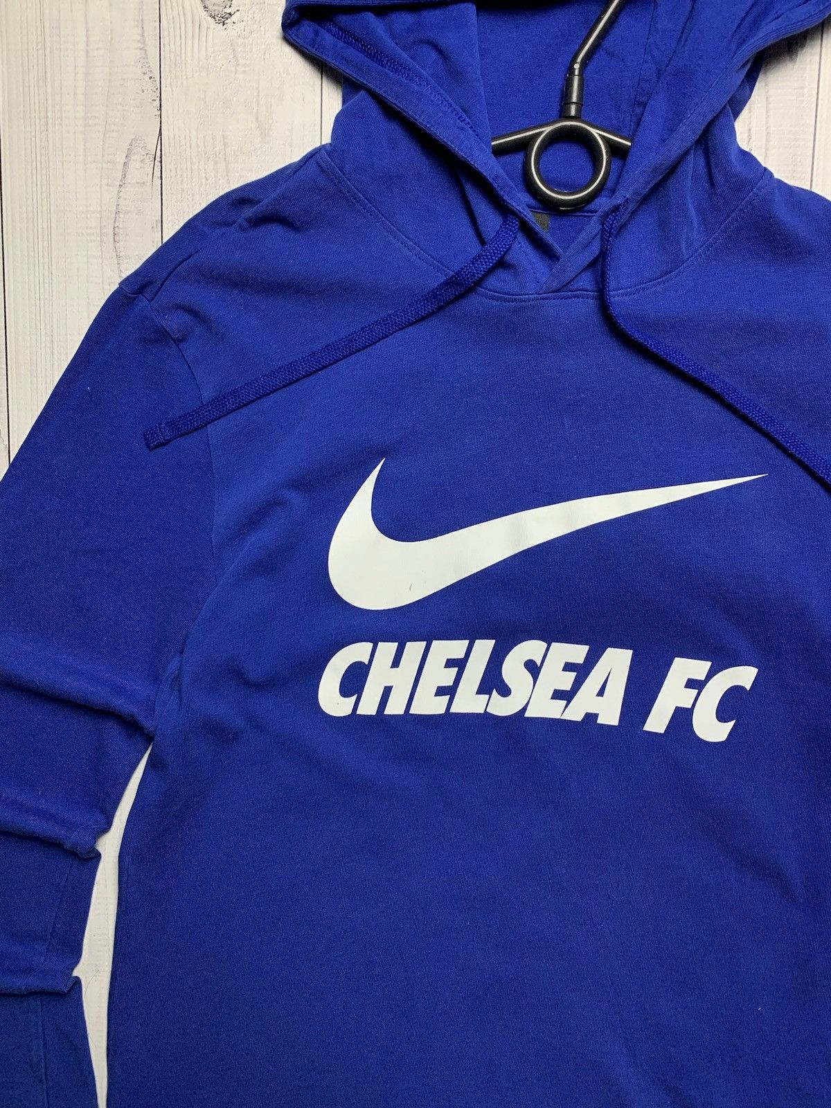 Vintage Chelsea soccer hoodie size S logo swoosh blue Size US S / EU 44-46 / 1 - 2 Thumbnail