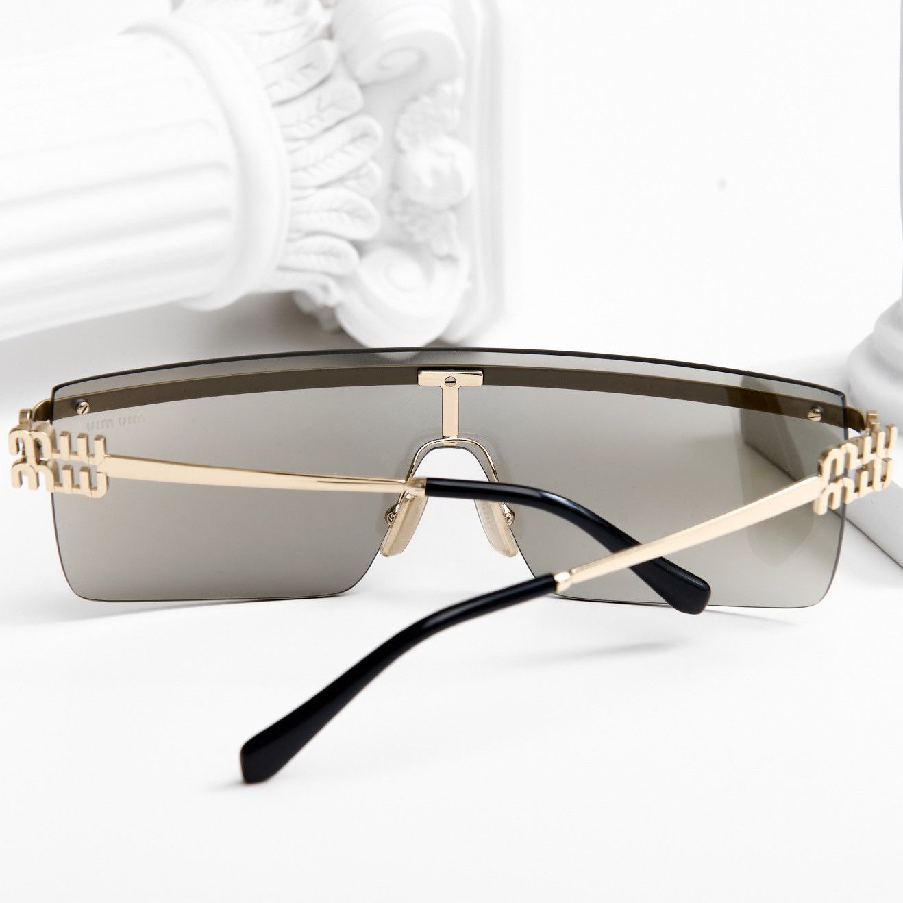 Miu Miu MIU MIU 0MU 50ZS ZVN1I2 SUNGLASSES Size ONE SIZE - 7 Thumbnail