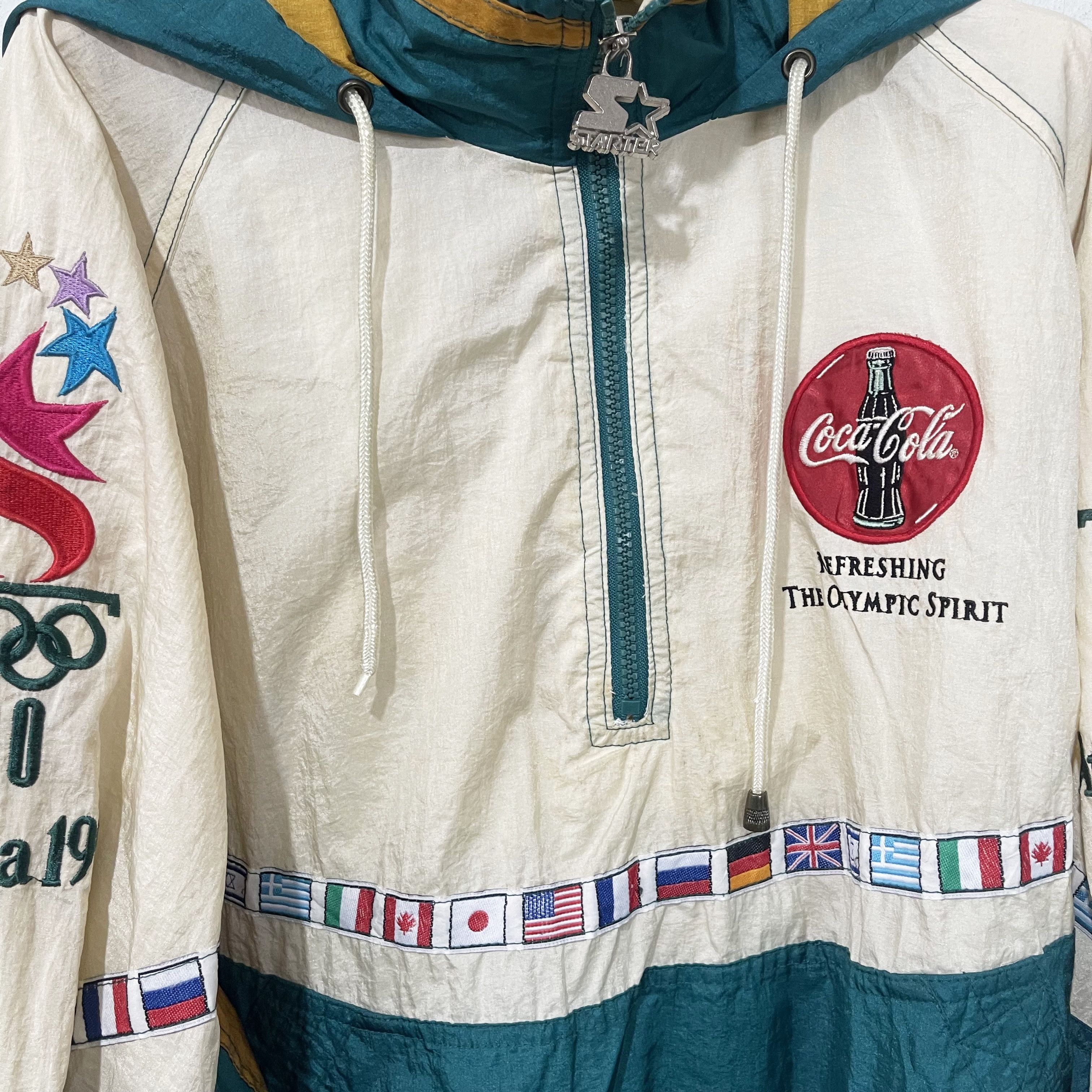 Vintage Vintage 1996 Atlanta Olympics Starter Windbreaker Jacket Size US L / EU 52-54 / 3 - 2 Thumbnail