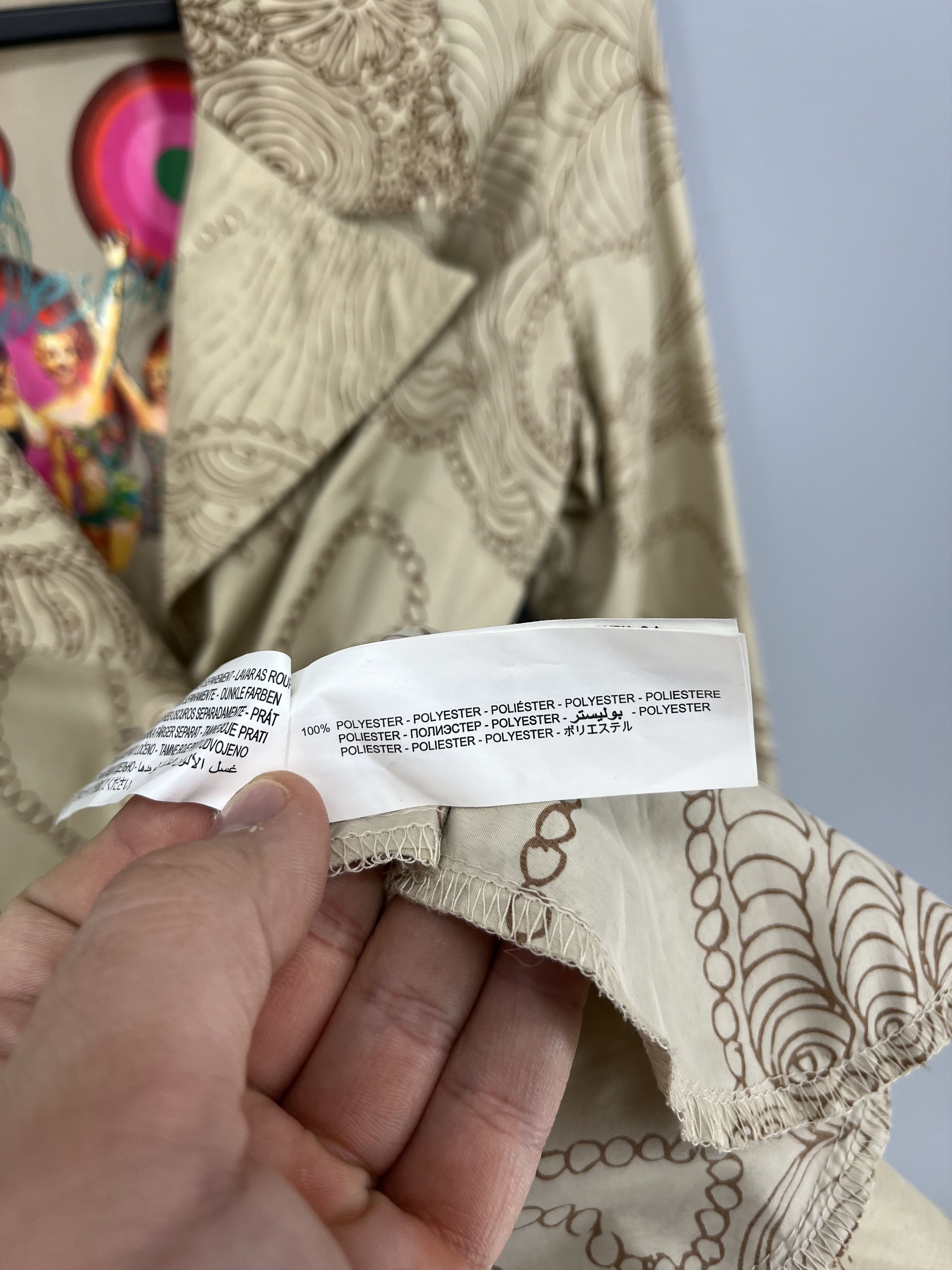 Desigual Ladies Desigual Multicolored Long Trench Coat Size XS Size XS / US 0-2 / IT 36-38 - 11 Thumbnail