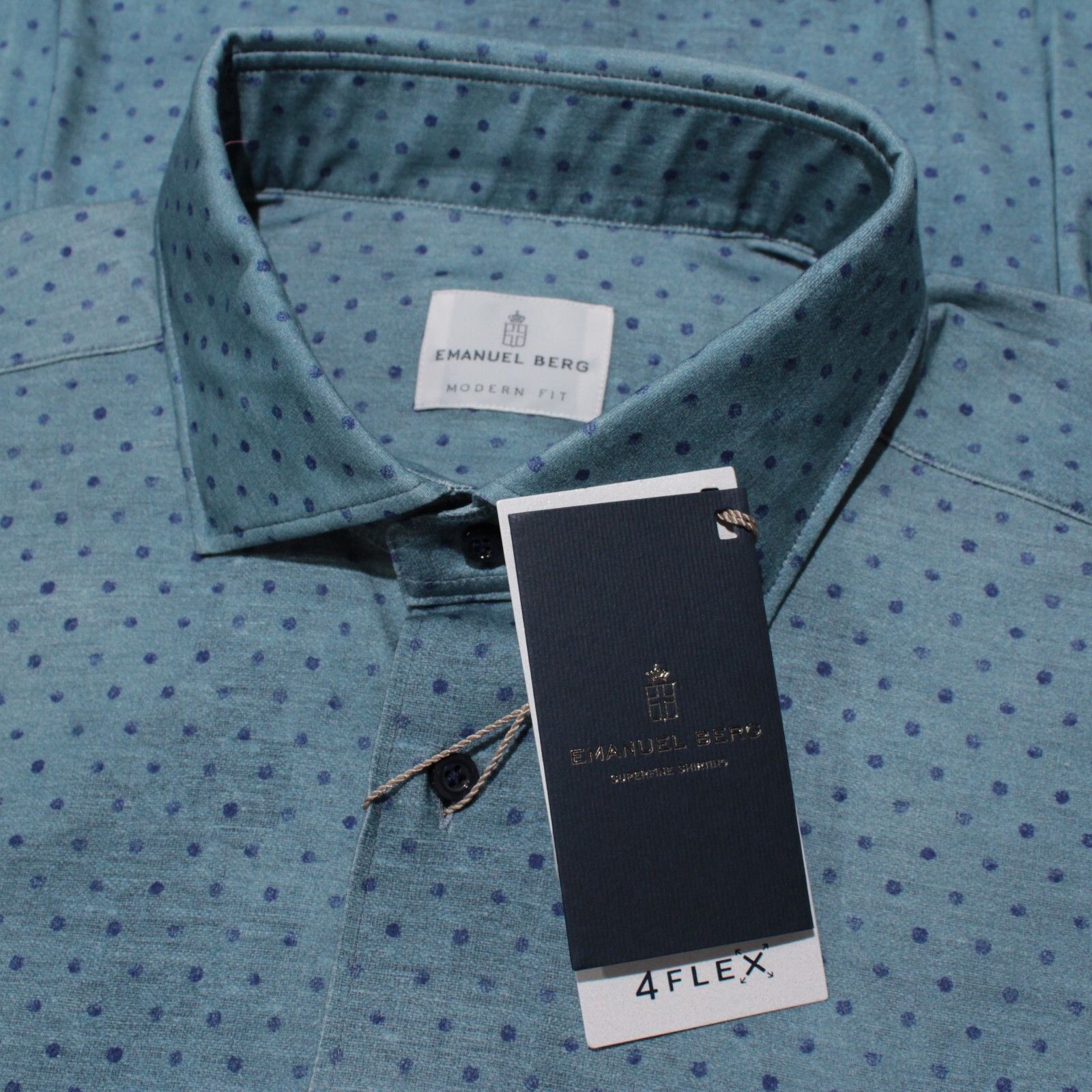 Other Emanuel Berg New with tags Shirt Size XL US In Blue Size US XL / EU 56 / 4 - 1 Thumbnail