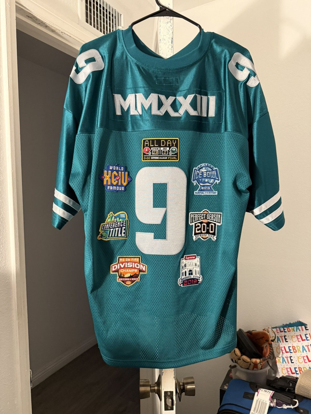 シャツ 14ss supreme championship football top Supreme Championship Football Jersey Top 14ss Size M Color