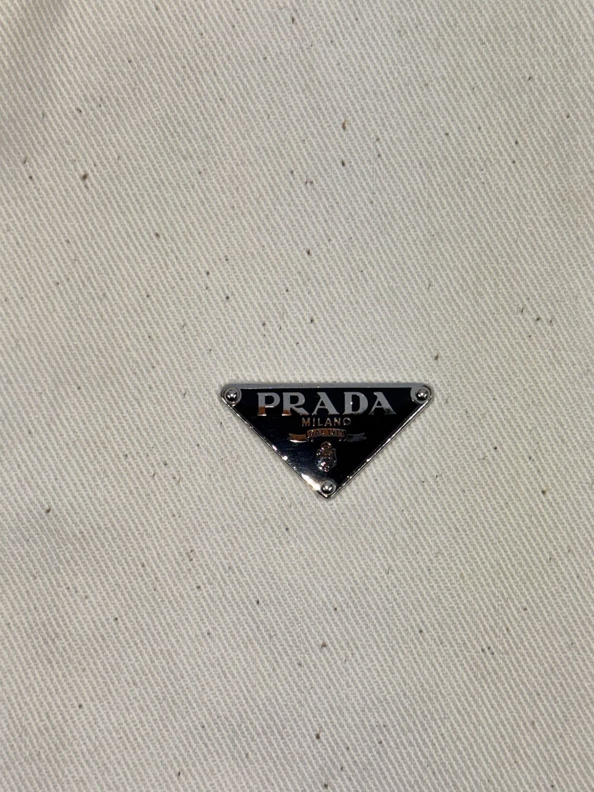 Prada PRADA TRIANGLE LOGO OVERSIZED DENIM JACKER Size US M / EU 48-50 / 2 - 4 Thumbnail