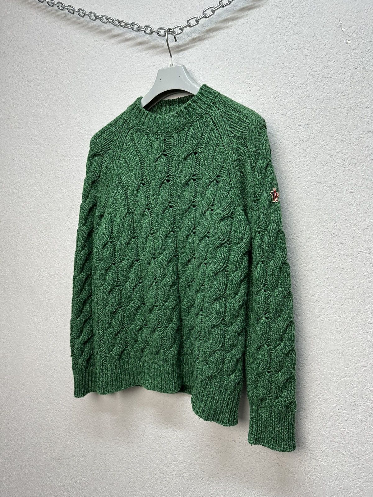 Moncler Moncler Grenoble Maglione Knitted Wool Sweater Size US M / EU 48-50 / 2 - 2 Thumbnail
