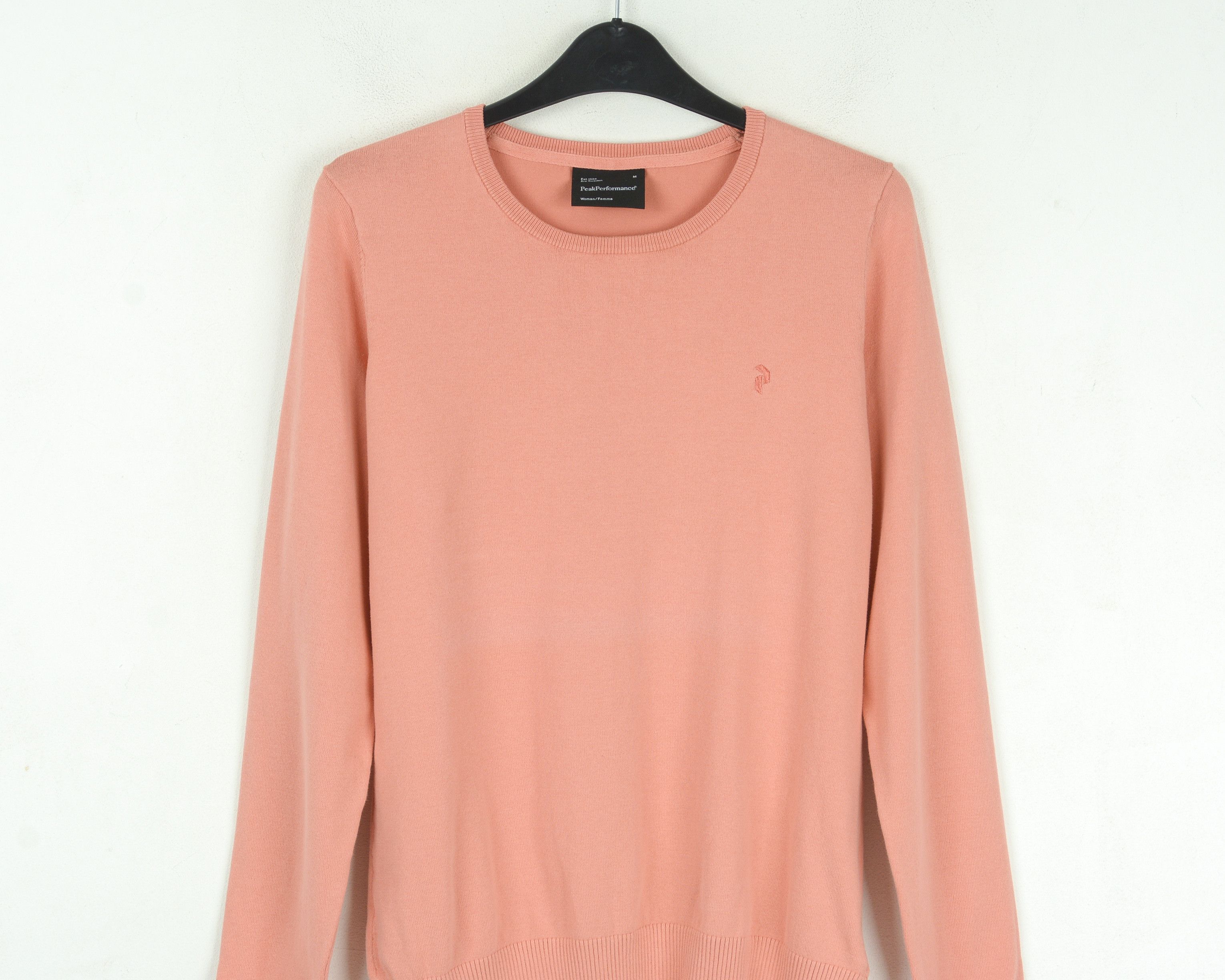 Peak Performance Sweater Women M Sweatshirt Jumper Pullover Cotton Sweater Size M / US 6-8 / IT 42-44 - 2 Thumbnail