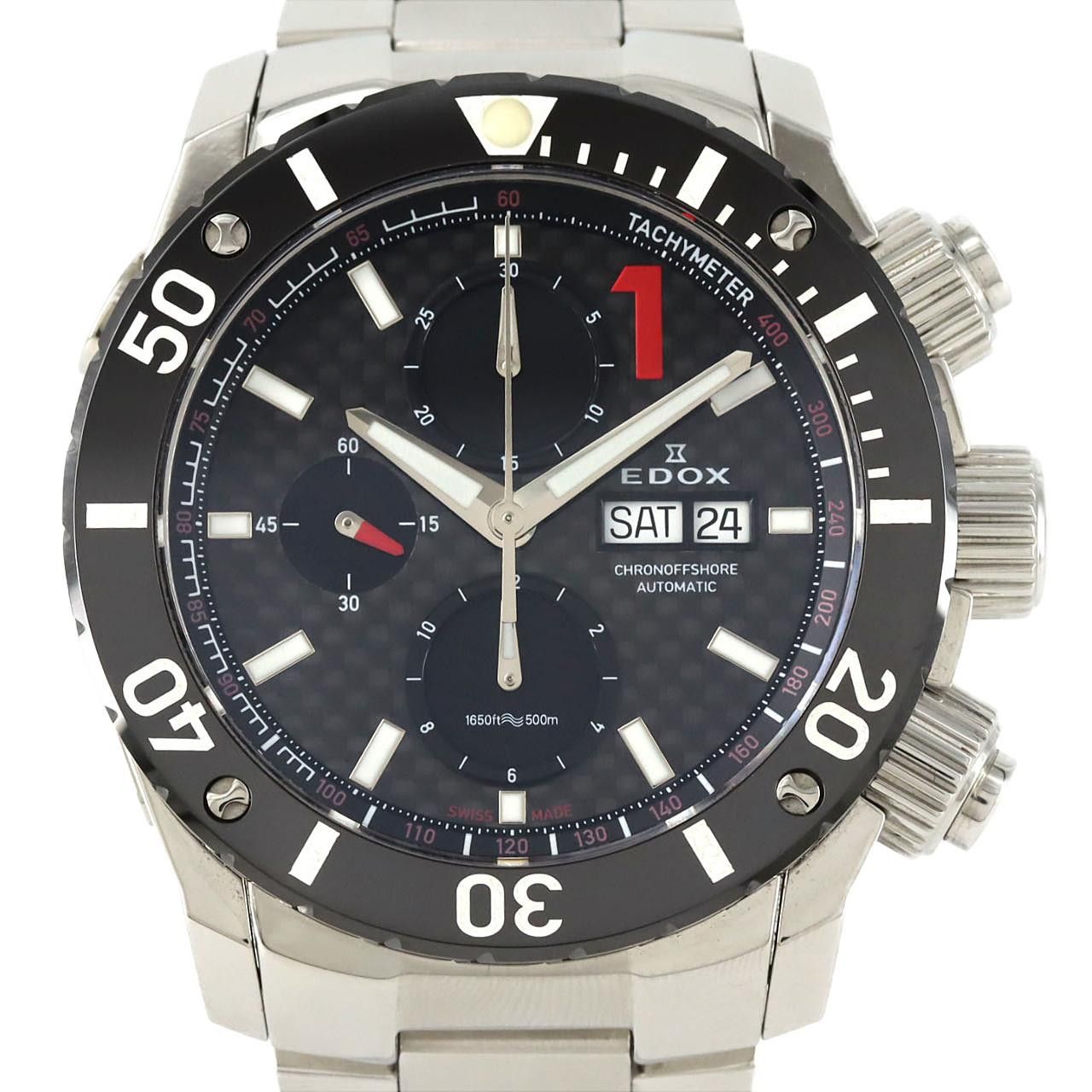 Other Other Edox Class 1 Chronoffshore Stainless Steel Automatic Metal Automatic 01115-3-NIN DUTY FREE for USA Size ONE SIZE - 1 Thumbnail