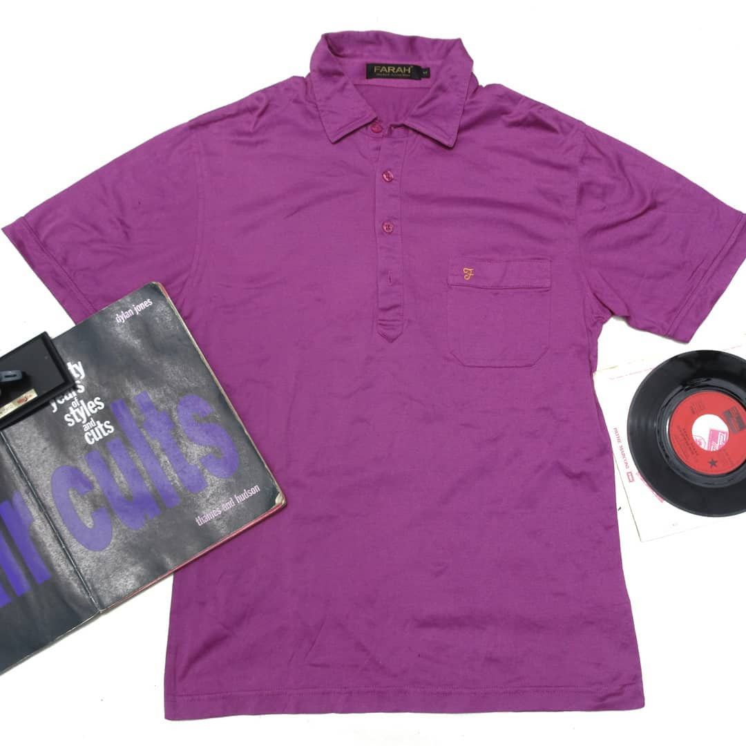 Farah Farah polo shirt Slacks And Leisure Wear Red Dragon Velvet Size US M / EU 48-50 / 2 - 1 Thumbnail