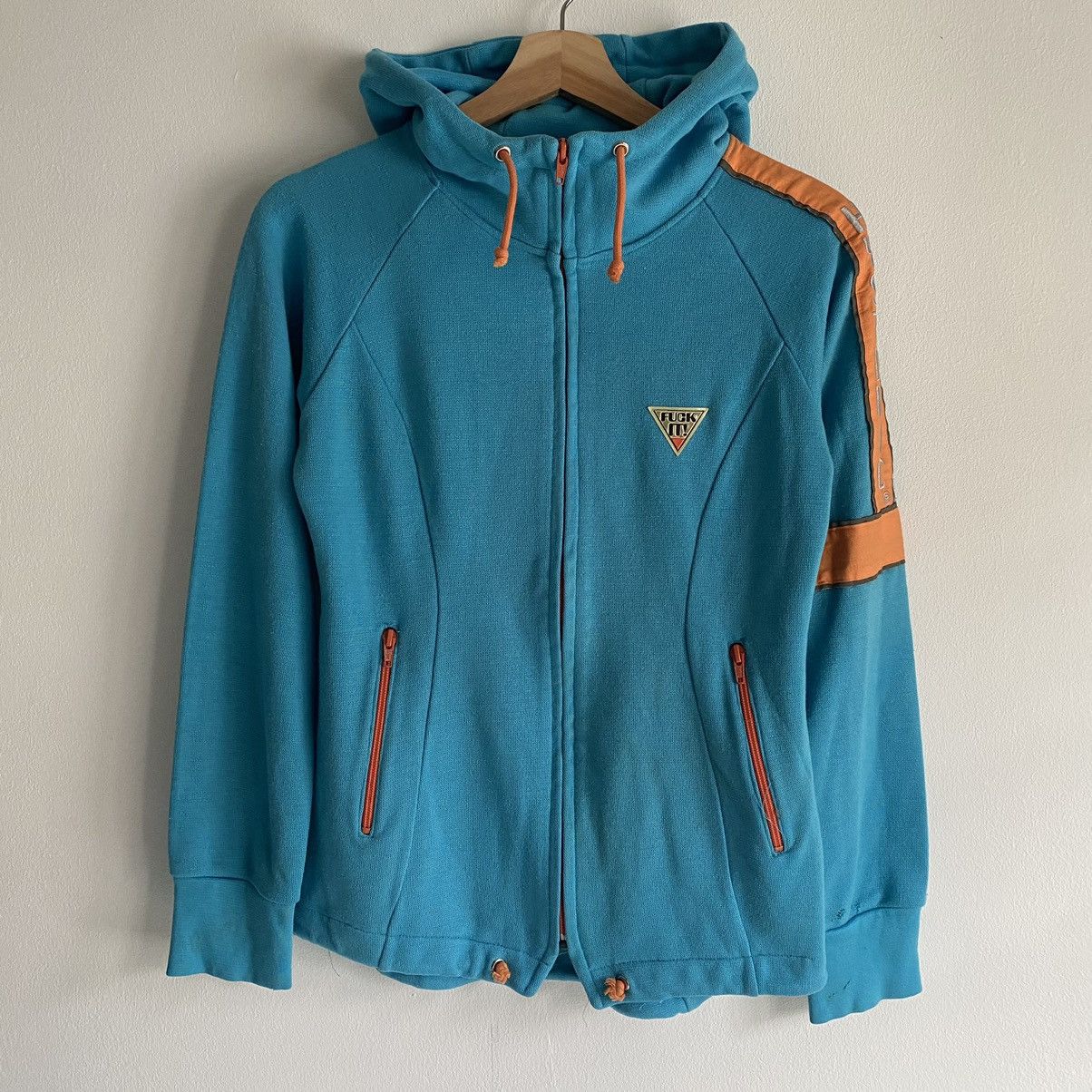 Hysteric Glamour Crazy Archival Hysteric Glamour Fuck It Zip Up Hoodie Size M / US 6-8 / IT 42-44 - 1 Thumbnail