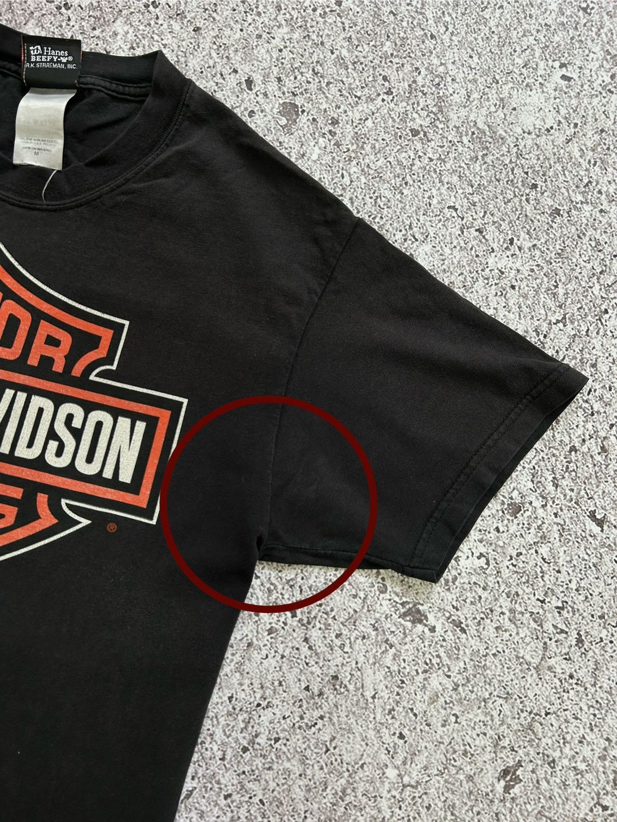 Band Tees × Harley Davidson × Vintage Vintage 2007 Harley Davidson Arctic Circle MC Dest Tee Size US M / EU 48-50 / 2 - 12 Thumbnail