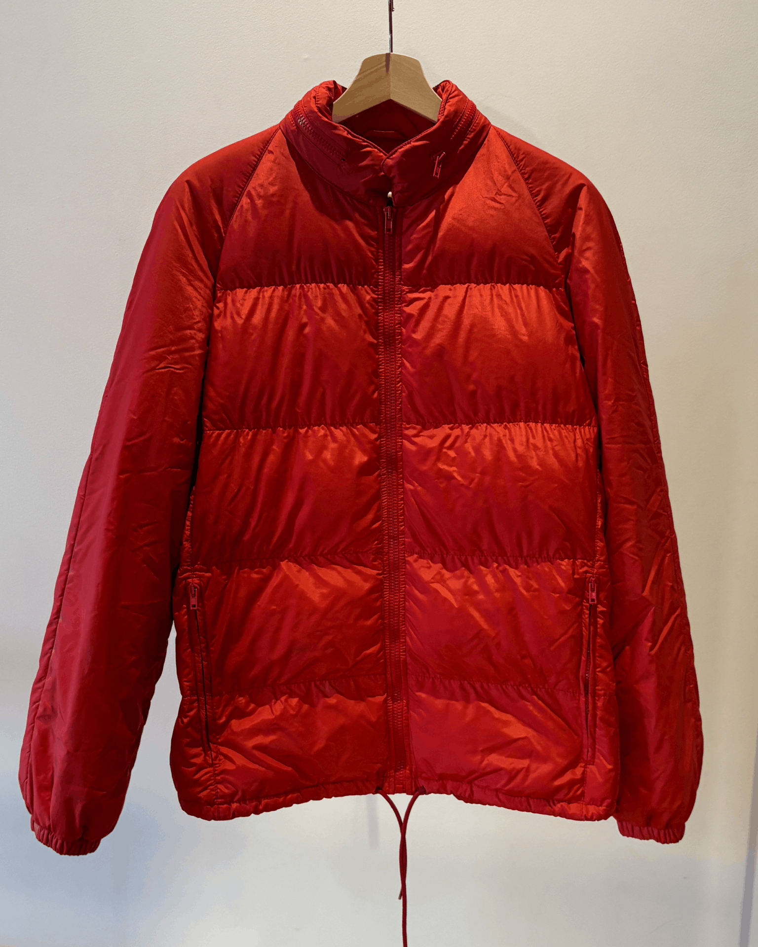 Helmut Lang AW04 Red Puffer Jacket Size US M / EU 48-50 / 2 - 1 Thumbnail