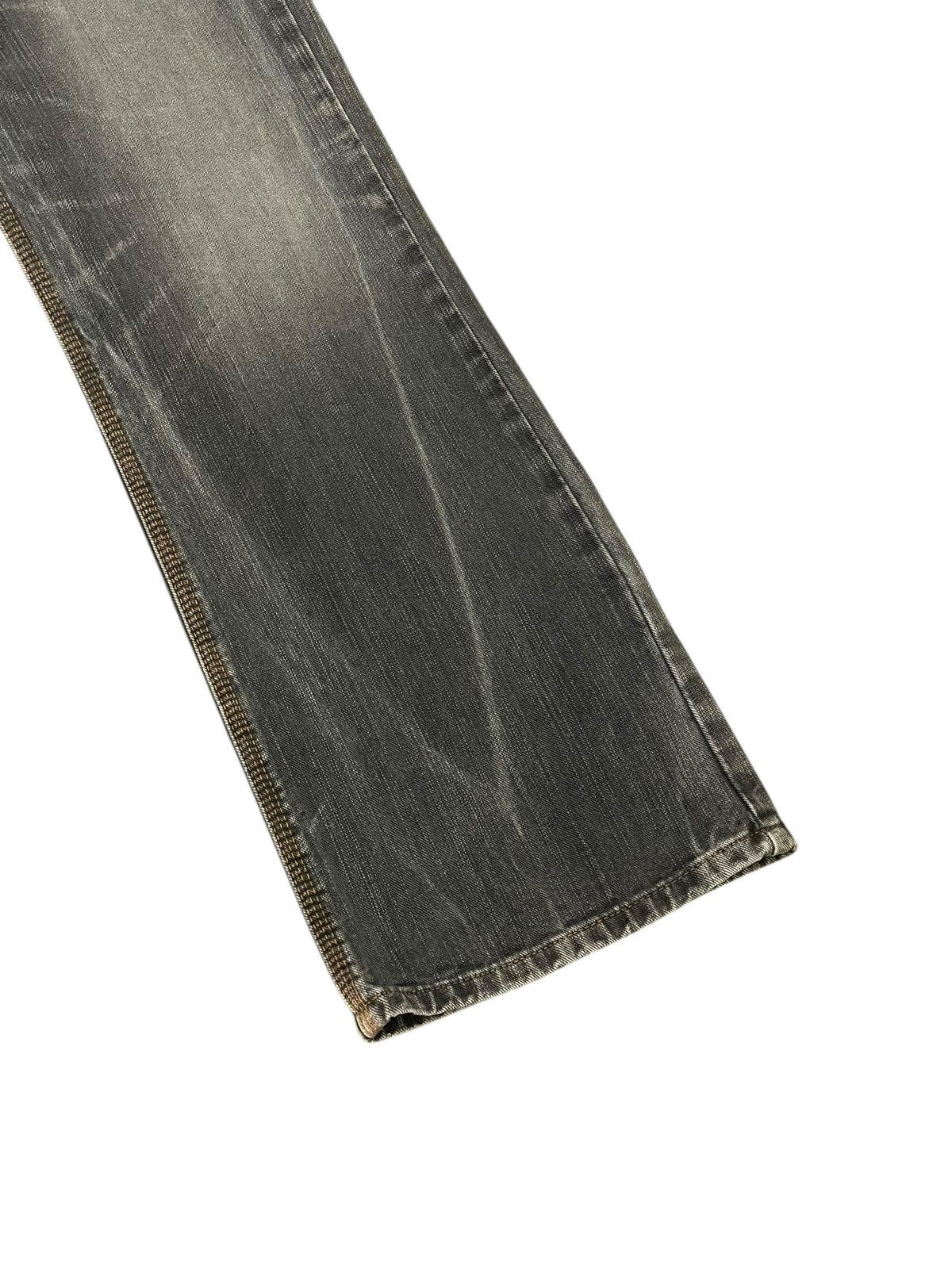Edwin Flare Jeans Edwin XV Faded Distress Boot Cut 1🟦0 Size US 31 - 4 Thumbnail