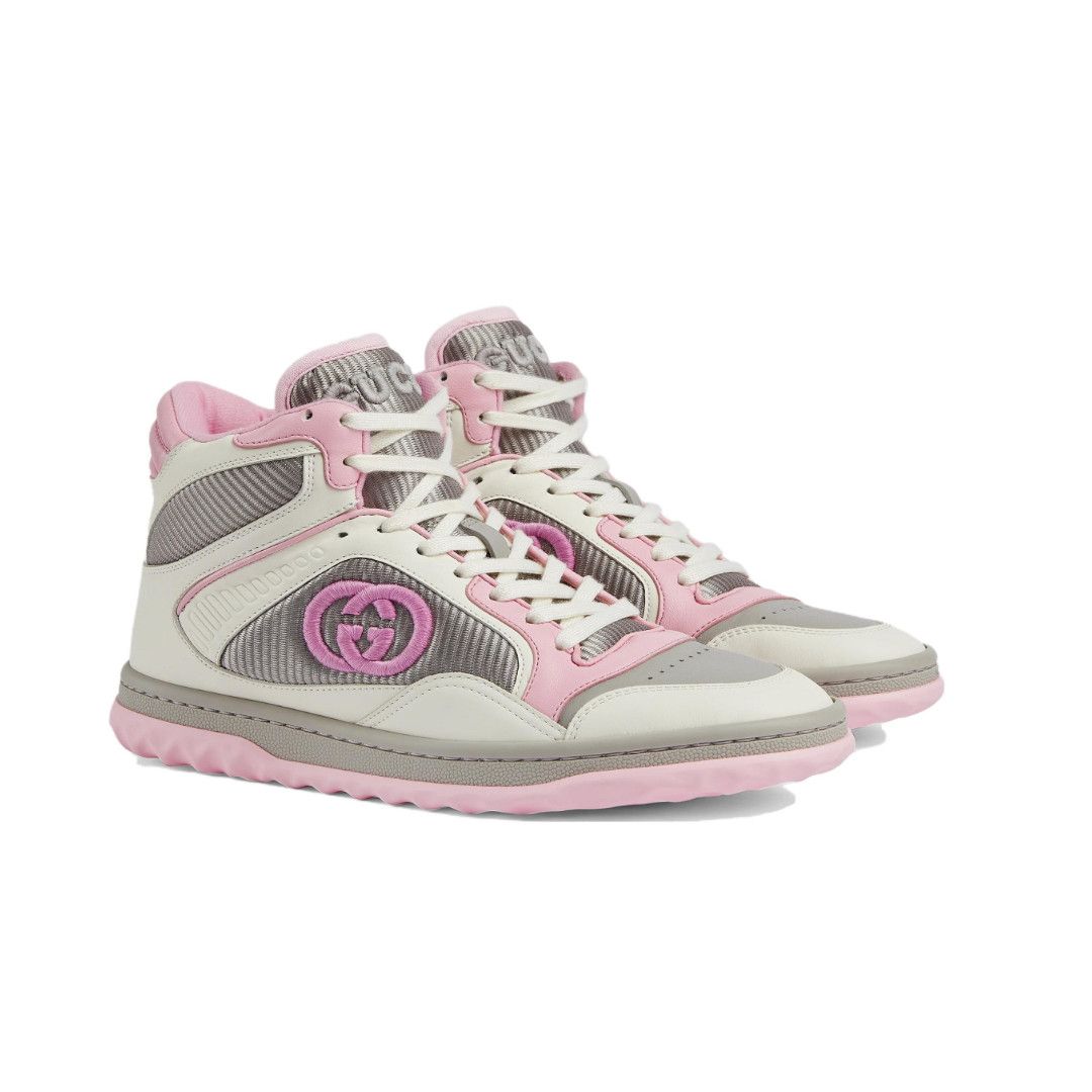 Gucci o1s1wg110225 Hi-Top Sneakers in Multicolor Size US 7 / IT 37 - 2 Thumbnail