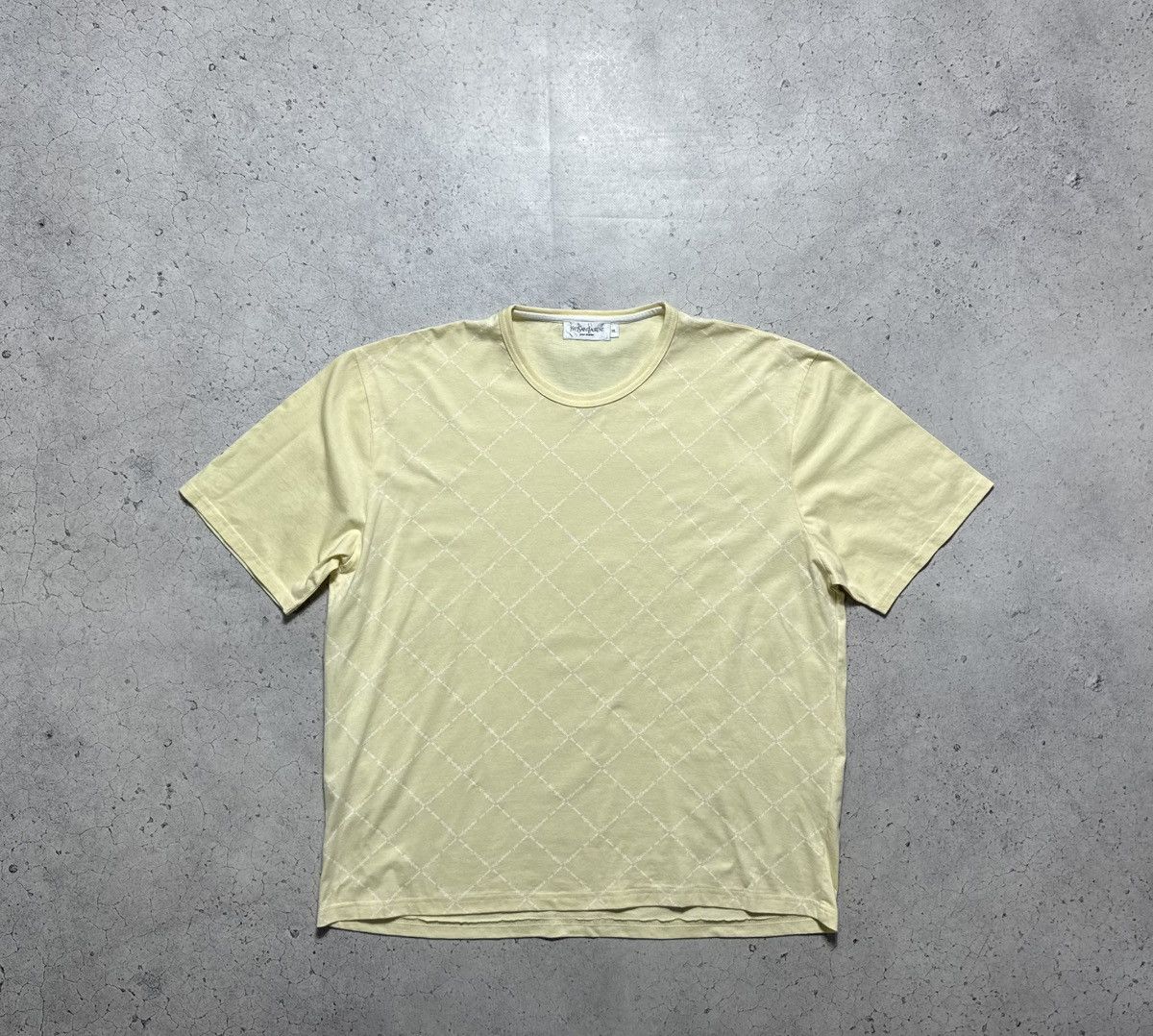 Yves Saint Laurent Yves Saint Laurent YSL Monogram Luxury Vintage T-Shirt Size US XXL / EU 58 / 5 - 1 Thumbnail