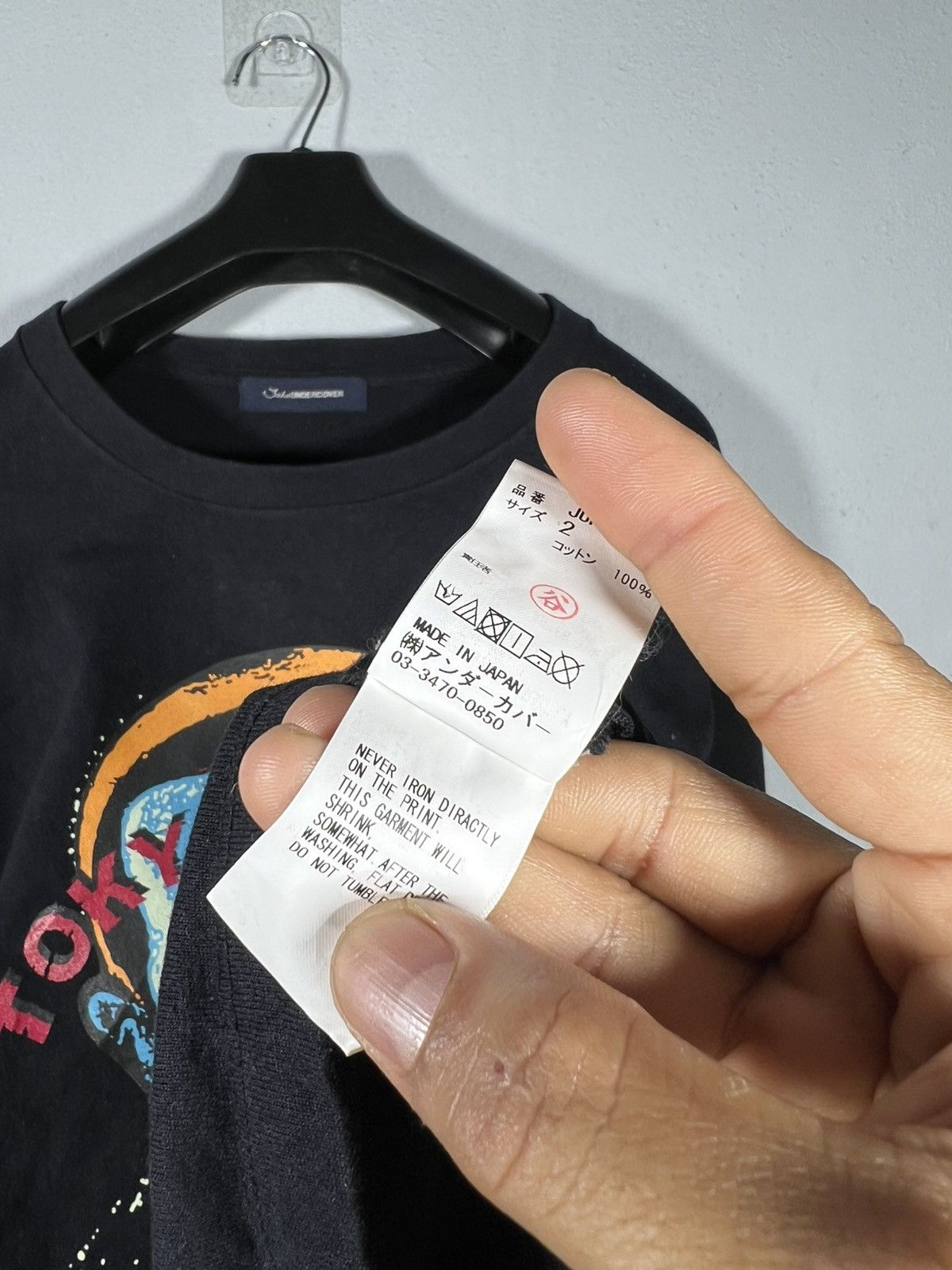John Undercover John Undercover Tokyo Graphic Long Sleeve Tee Made In Japan Size US L / EU 52-54 / 3 - 5 Thumbnail