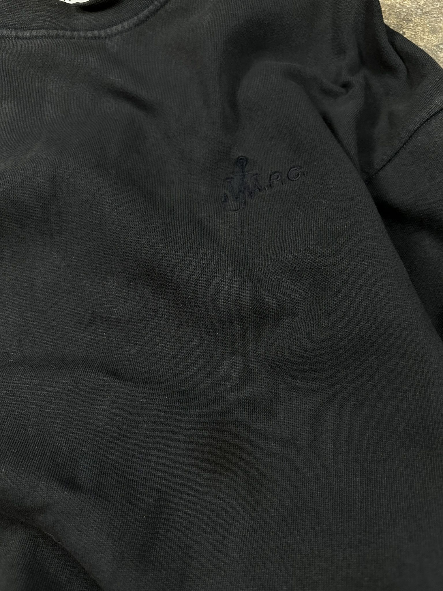 A.P.C. × JW Anderson A.P.C. x J.W. Anderson Boxy Logo Basic Crewneck Size US XXL / EU 58 / 5 - 4 Thumbnail