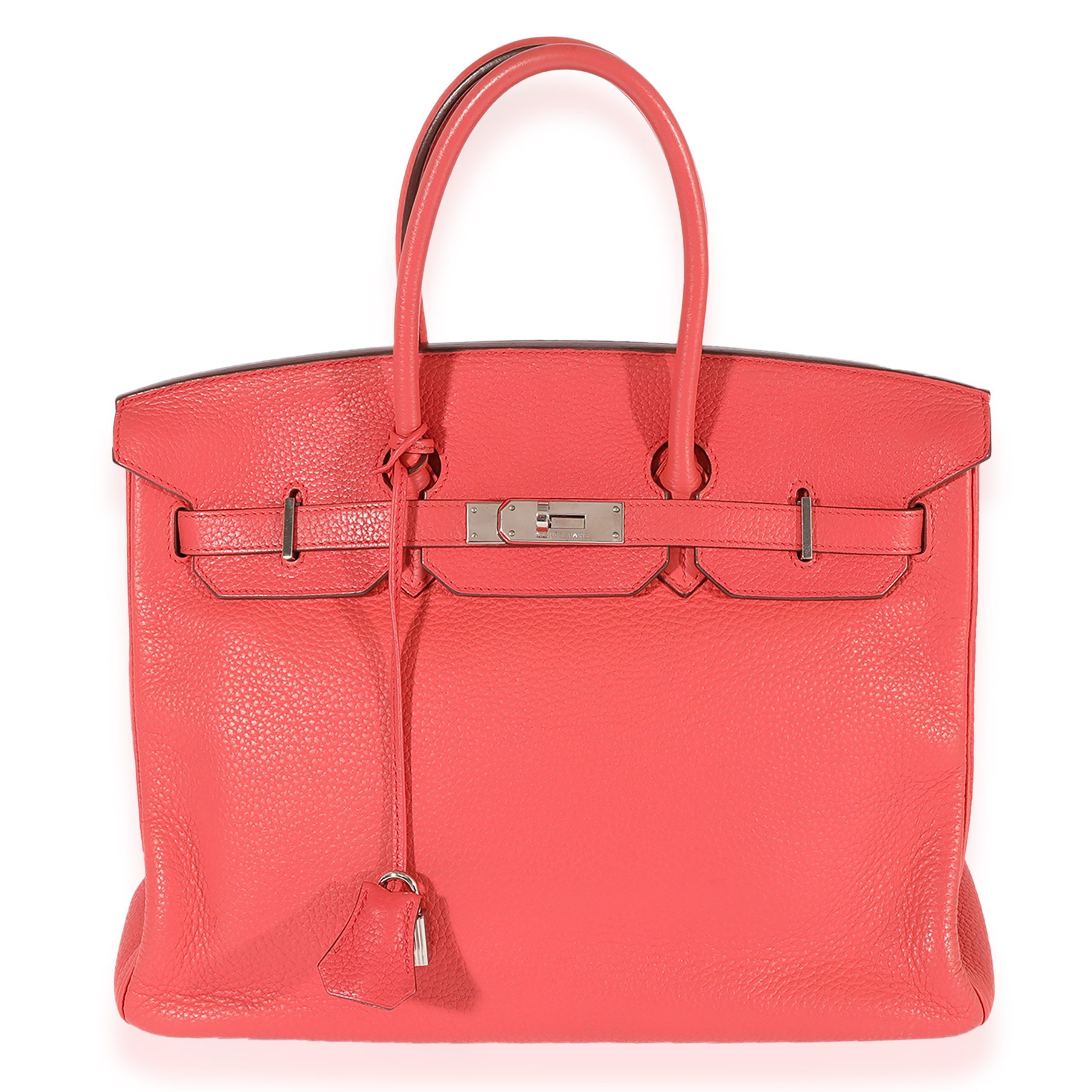 Hermès Bougainvillea Clémence Birkin 35 PHW