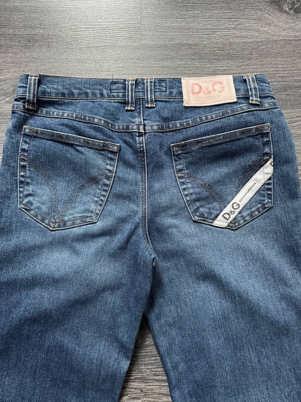 Dolce & Gabbana Vintage Dolce & Gabbana Flared Low-Rice Bootcut Jeans Y2K Size 30" / US 8 / IT 44 - 3 Thumbnail