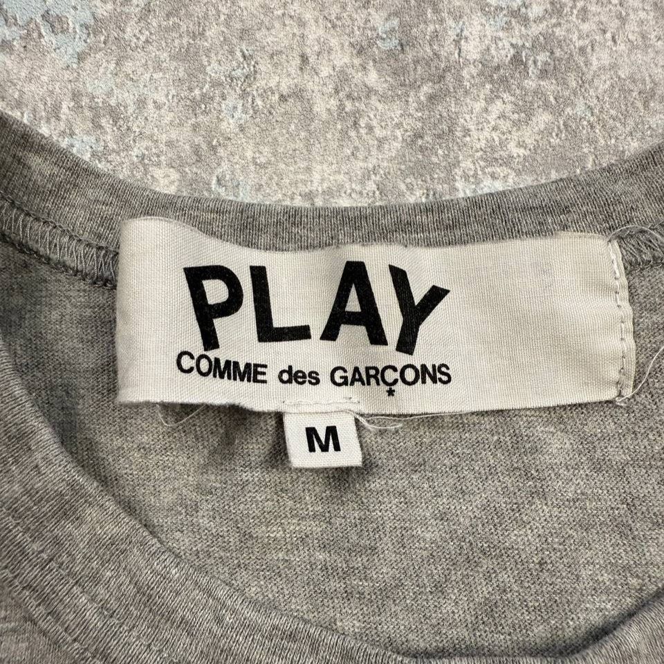 Comme des Garcons PLAY PLAY COMME DES GARCONS BASIC DOUBLE HEART LOGO TEE Size M / US 6-8 / IT 42-44 - 5 Thumbnail