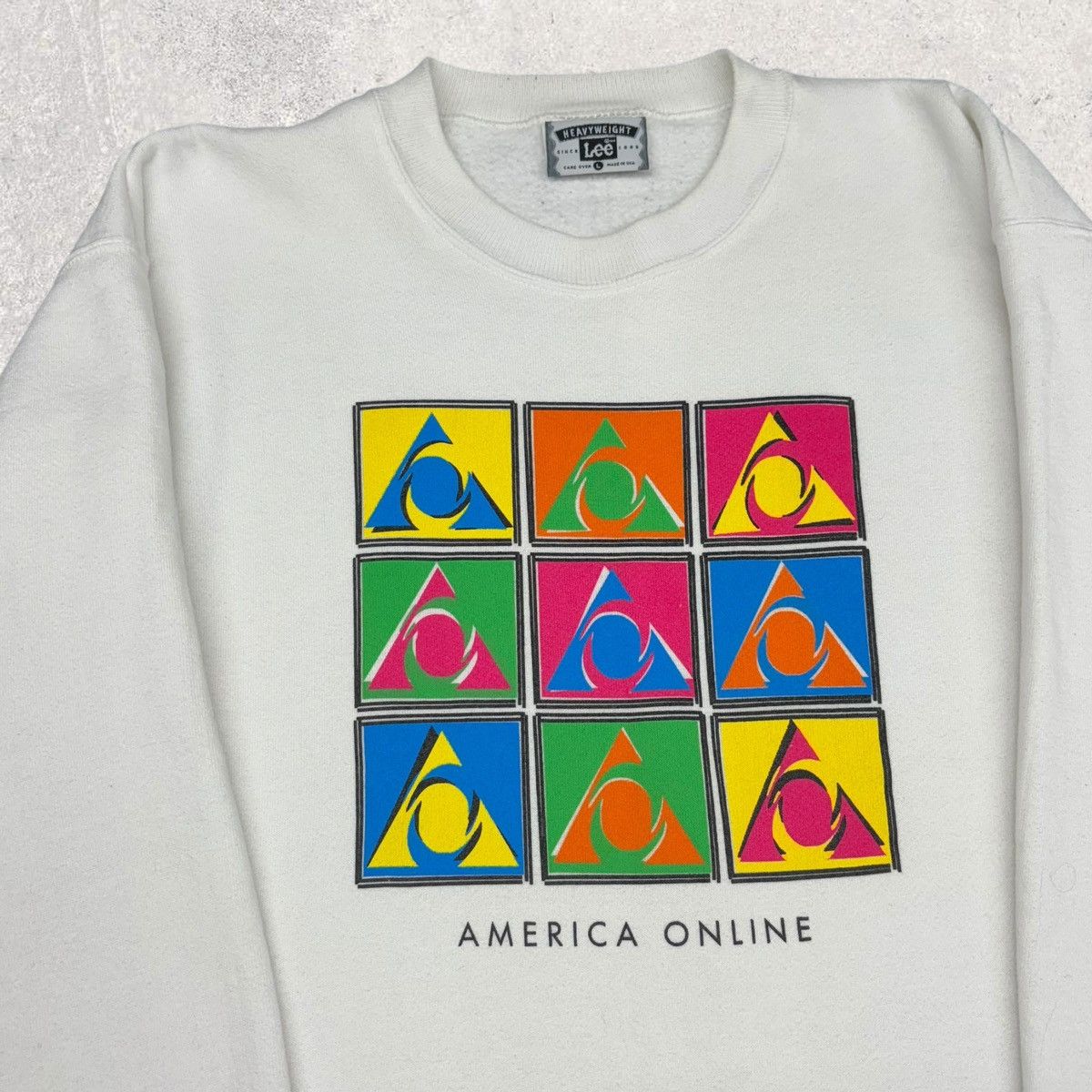 Vintage Vintage AOL Sweatshirt Size US L / EU 52-54 / 3 - 2 Thumbnail