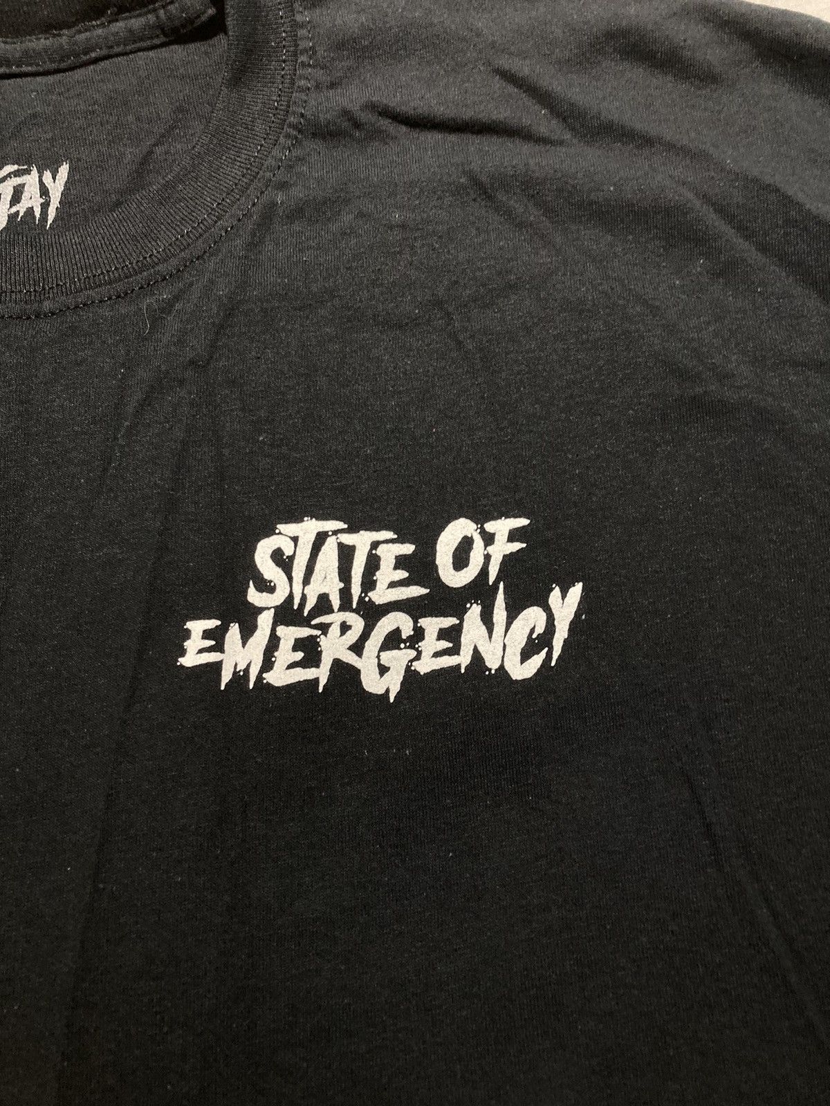 Lil Tjay State of Emergency T-shirt, size L, Official Merch!