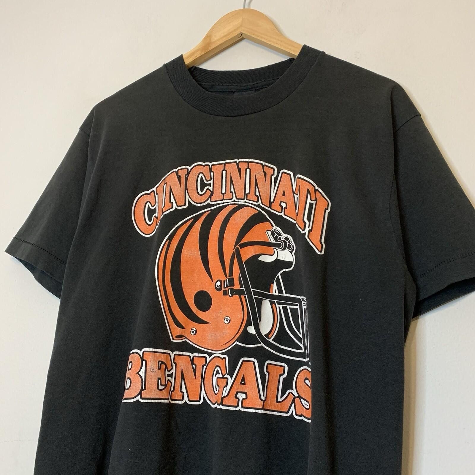 NFL Vintage 90s Cincinnati Bengals NFL Shirt Black Size XL Size US L / EU 52-54 / 3 - 2 Thumbnail
