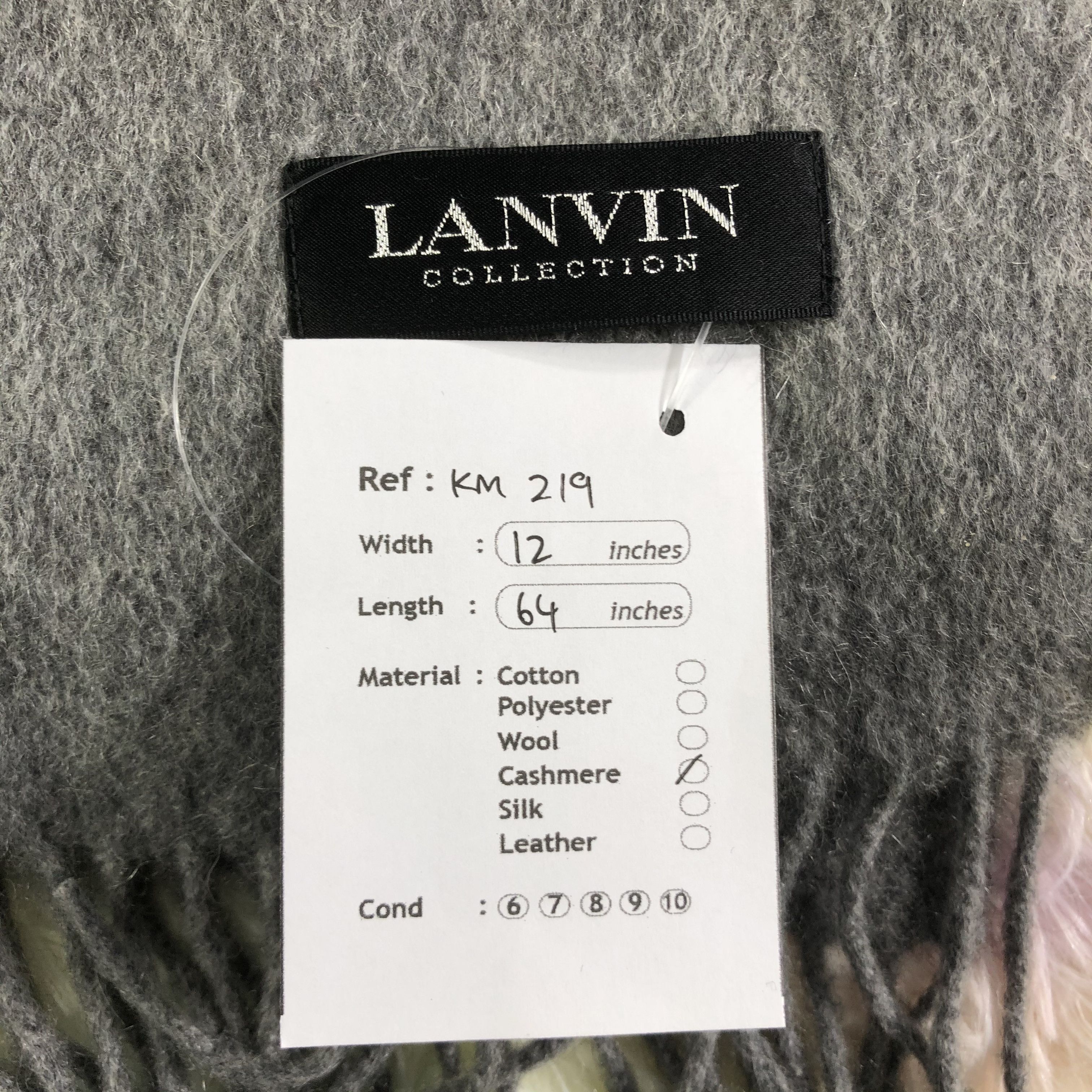 Lanvin Lanvin Scarf / Muffler / Neckwear - KM219 Size ONE SIZE - 7 Thumbnail