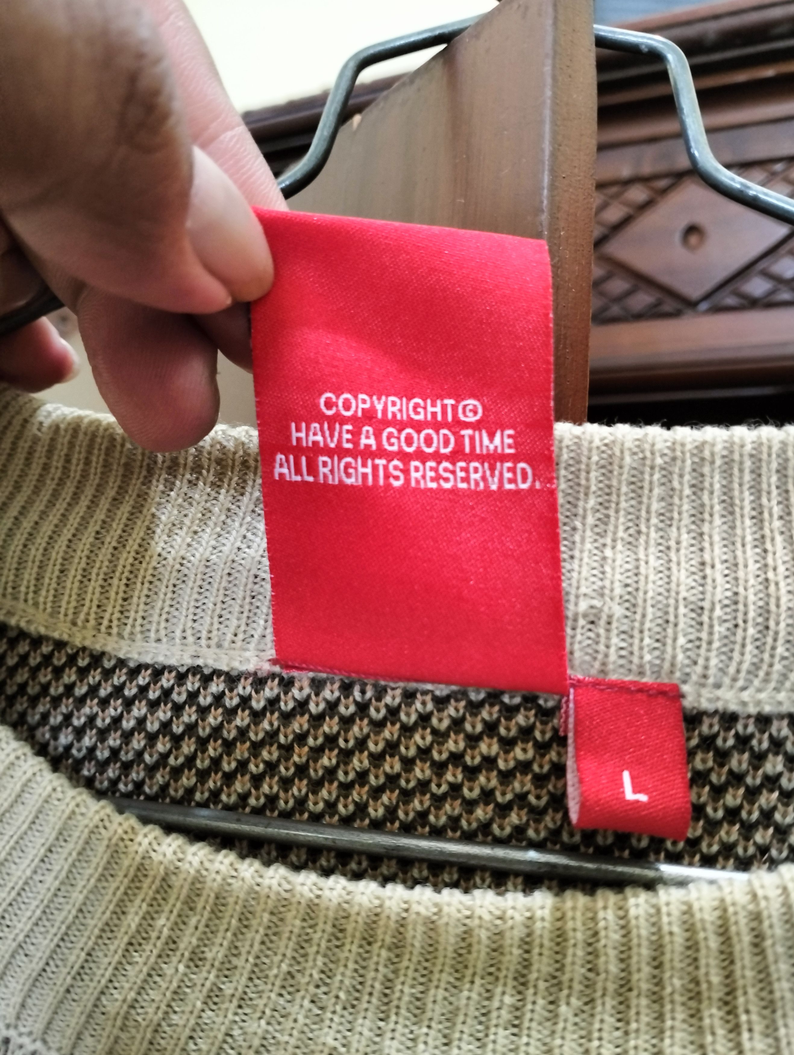Have A Good Time Knitwear Have A Good Time Size US L / EU 52-54 / 3 - 3 Thumbnail