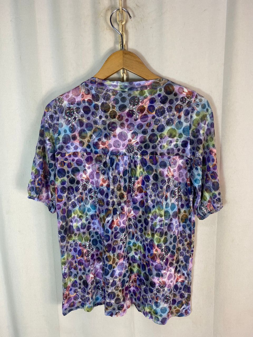 Japanese Brand Imprevisto multicolor blouse shirt Size M / US 6-8 / IT 42-44 - 8 Thumbnail