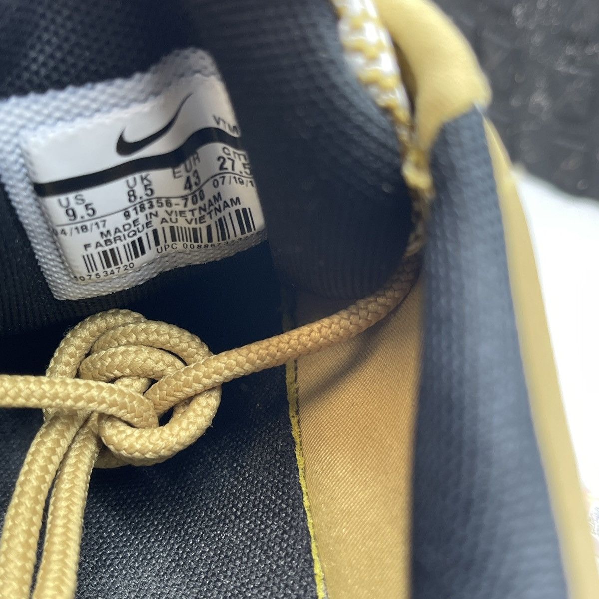 Nike Air max 97 ultra 17 metallic gold Size US 9.5 / EU 42-43 - 8 Thumbnail