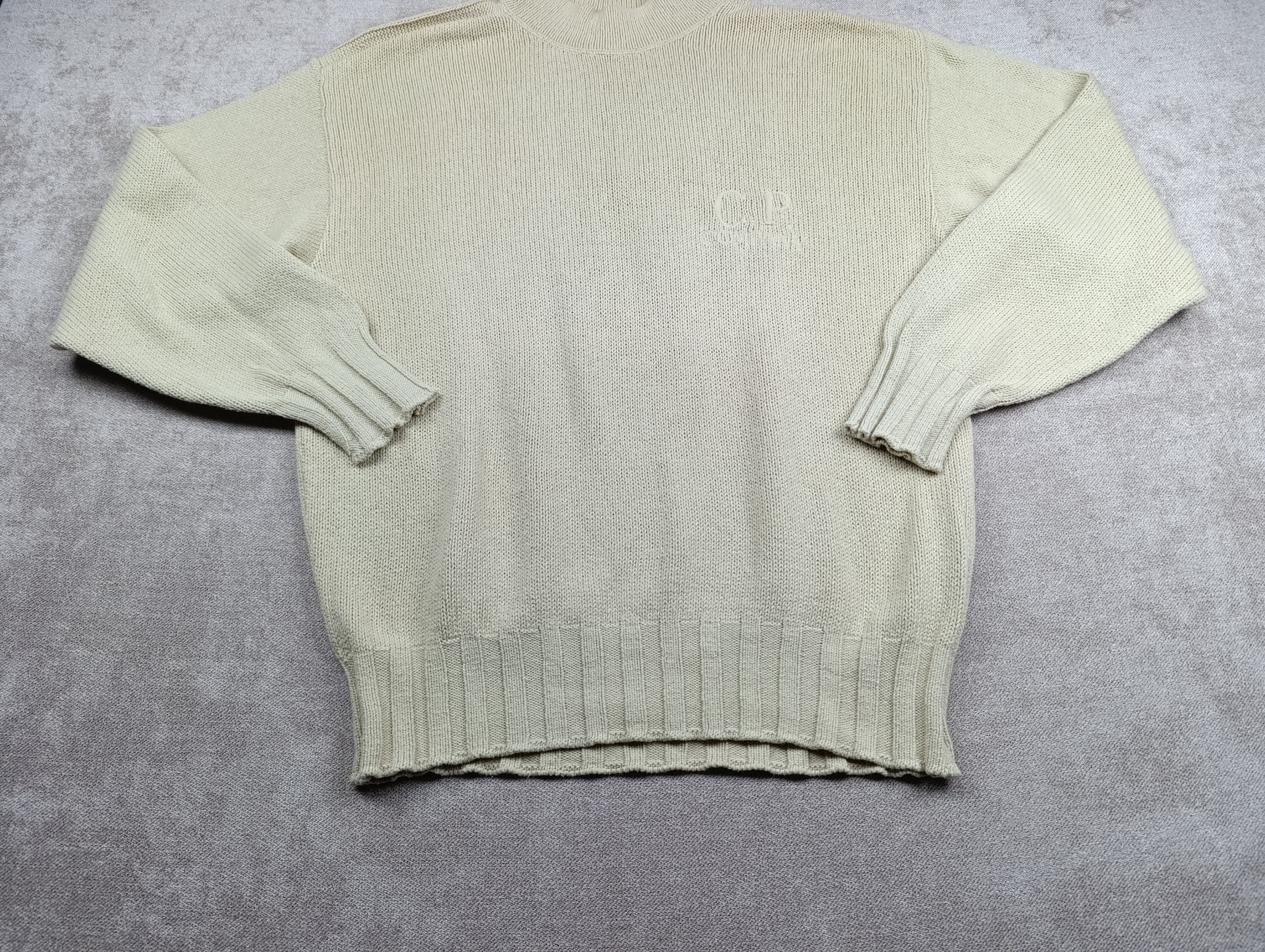 C.P. Company C.P.COMPANY 80S IDEAS FROM MASSIMO OSTI KNIT CREWNECK JUMPER Size US XL / EU 56 / 4 - 4 Thumbnail