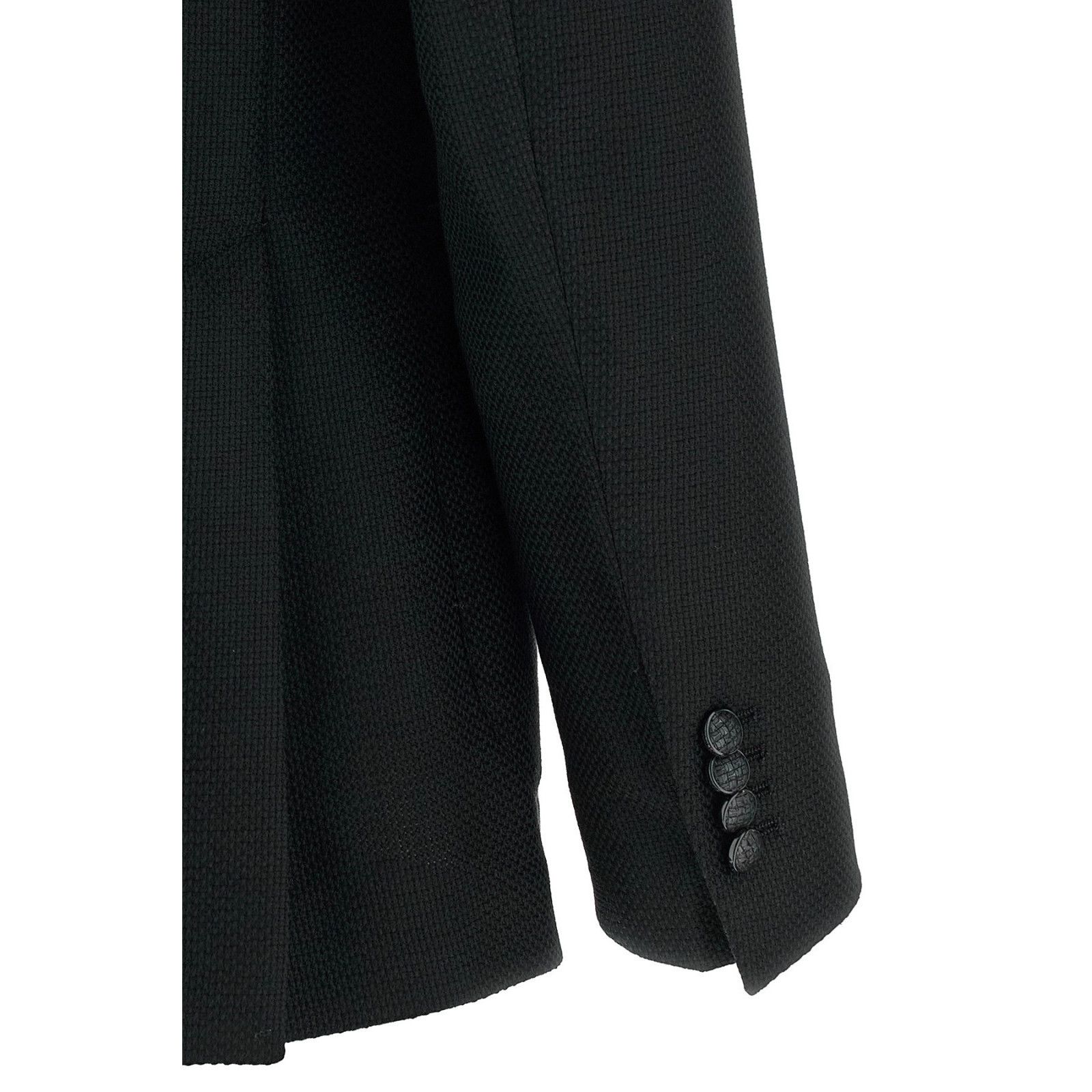 Tagliatore TAGLIATORE Micro Squares Black Wool Blazer New & Authentic ( Size US L / EU 52-54 / 3 - 4 Thumbnail